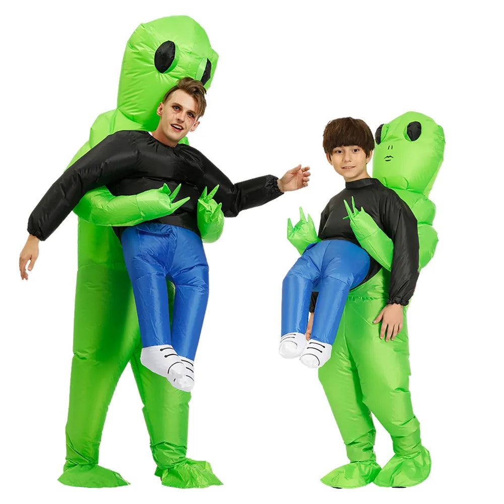 Nafukovací kostým mimozemšťana Carry Me unisex
