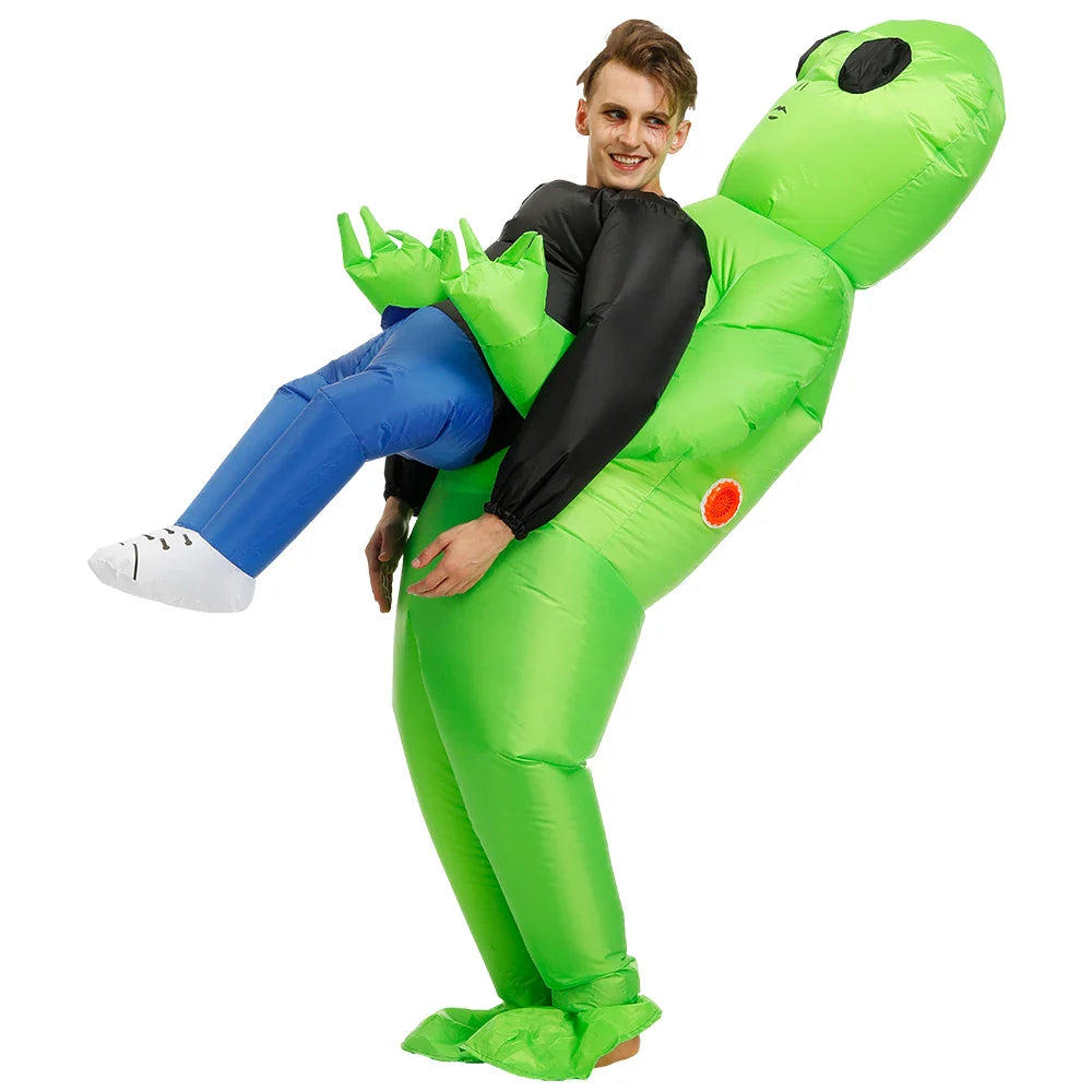 Nafukovací kostým mimozemšťana Carry Me unisex