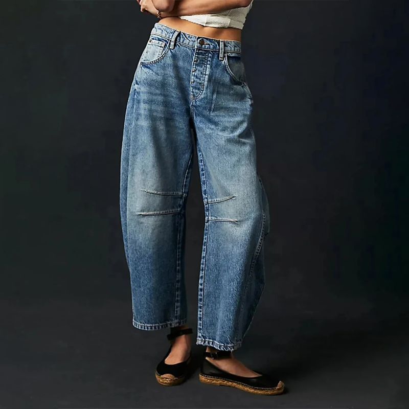 Pantalon large confortable pour femme avec coupe décontractée