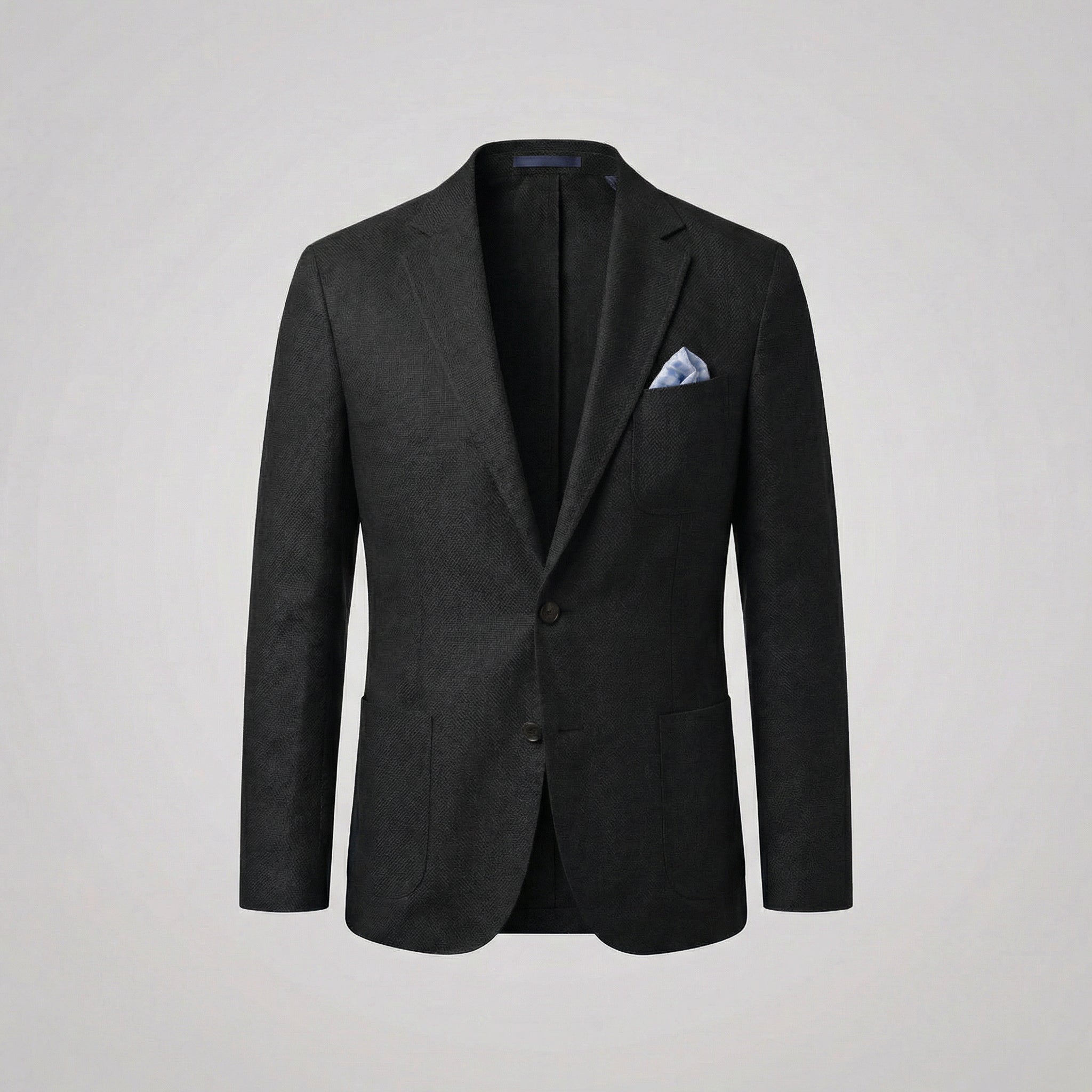 Chaqueta de hombre casual sin estructura de manga larga