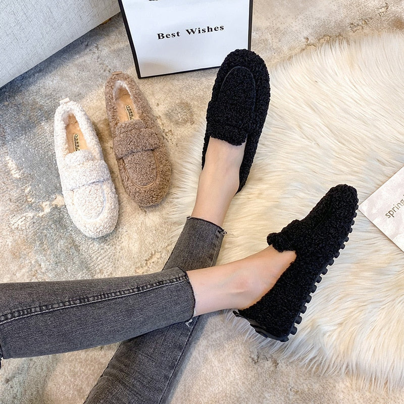Dames Pantoffels Sherpa Fleece