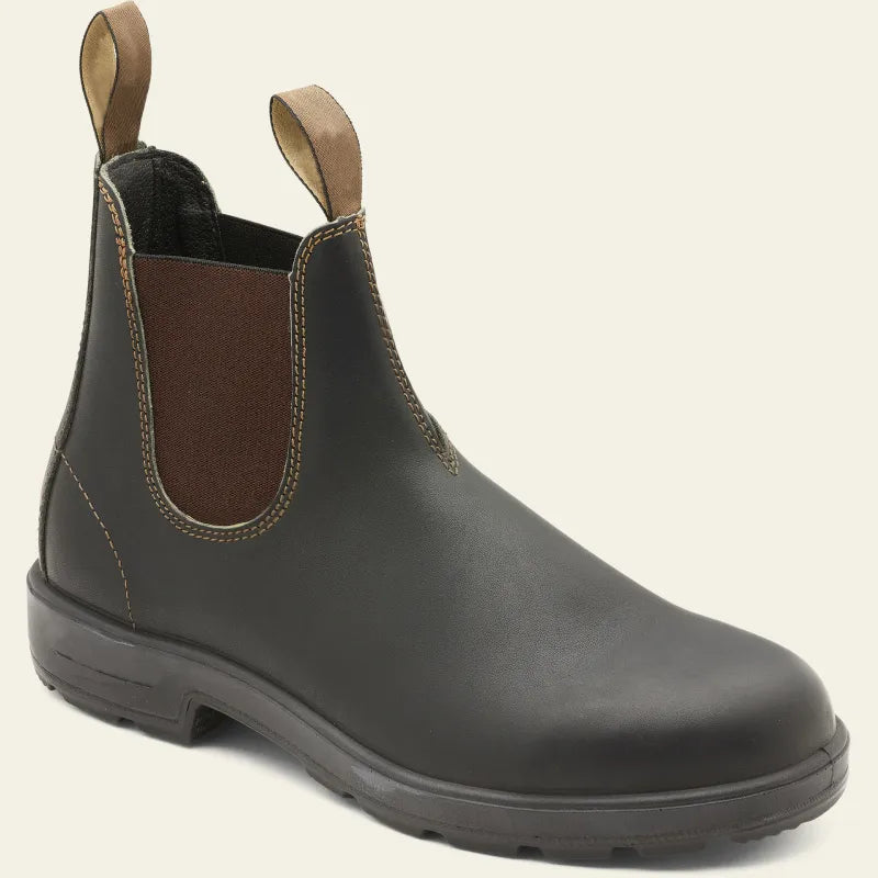 Botines Chelsea para hombre, repelentes al agua y sin cordones, fáciles de poner