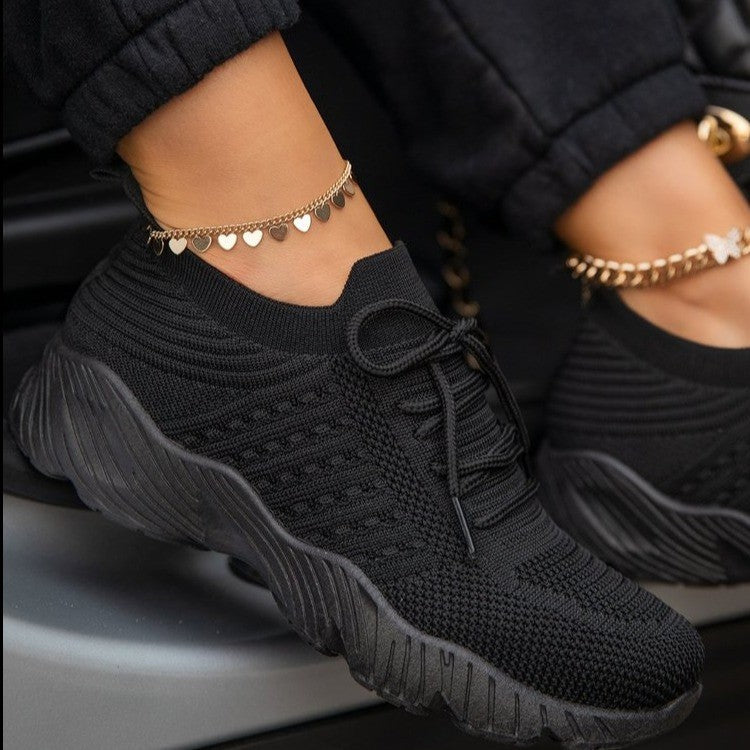 Women's Lightweight Sneakers With Breathable Mesh And Soft Sole