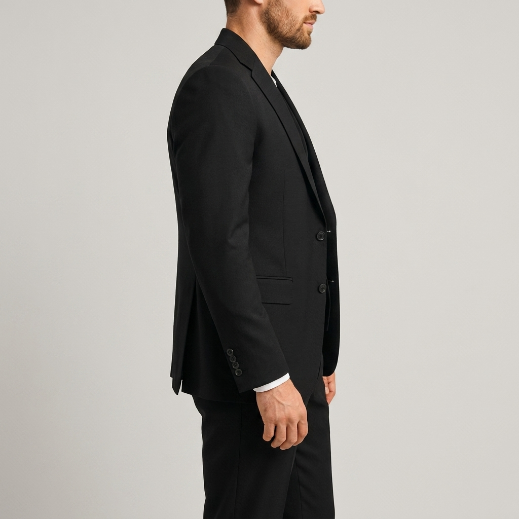 Costume trois pièces homme de luxe avec blazer, gilet et pantalon
