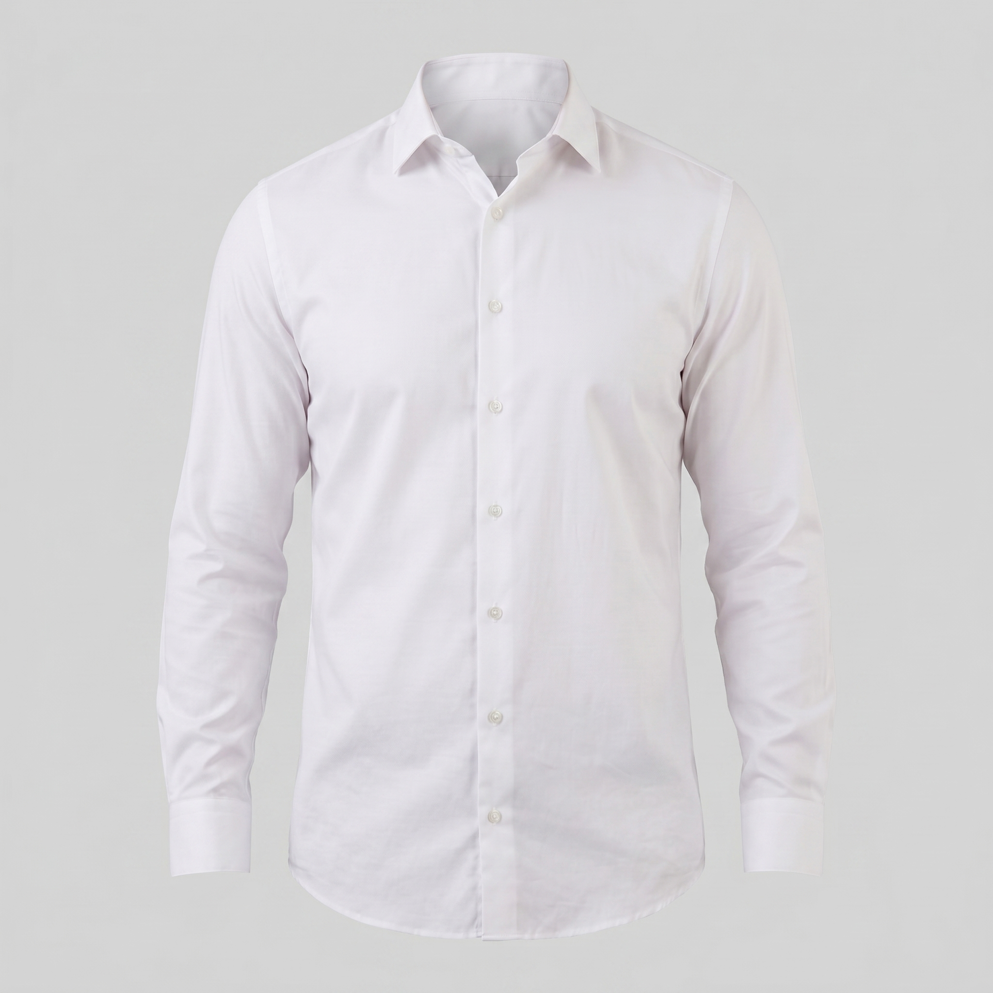 Dress Shirt Heren Slim Fit Lange Mouwen Formeel