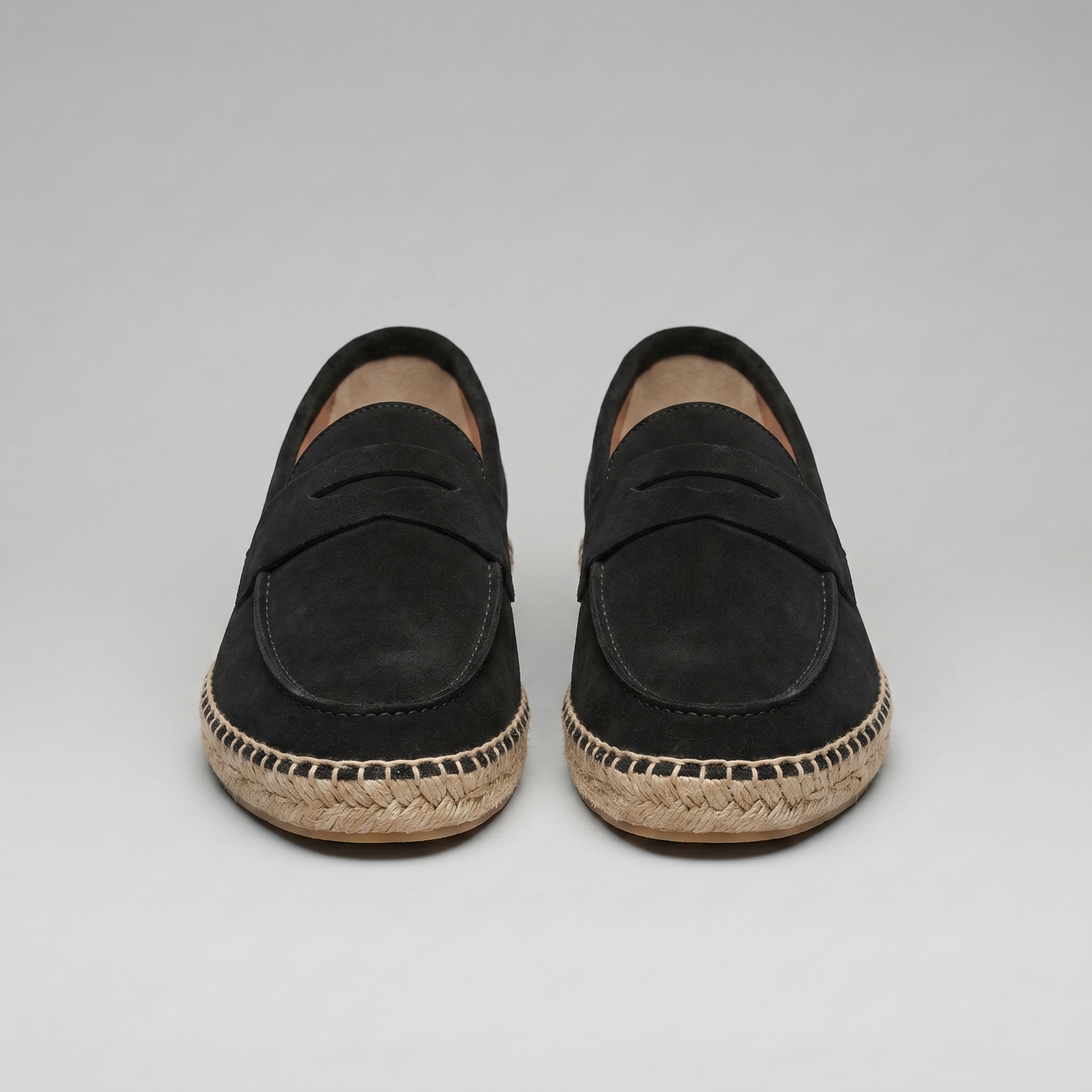 Espadryle Penny Loafers męskie letnie casualowe