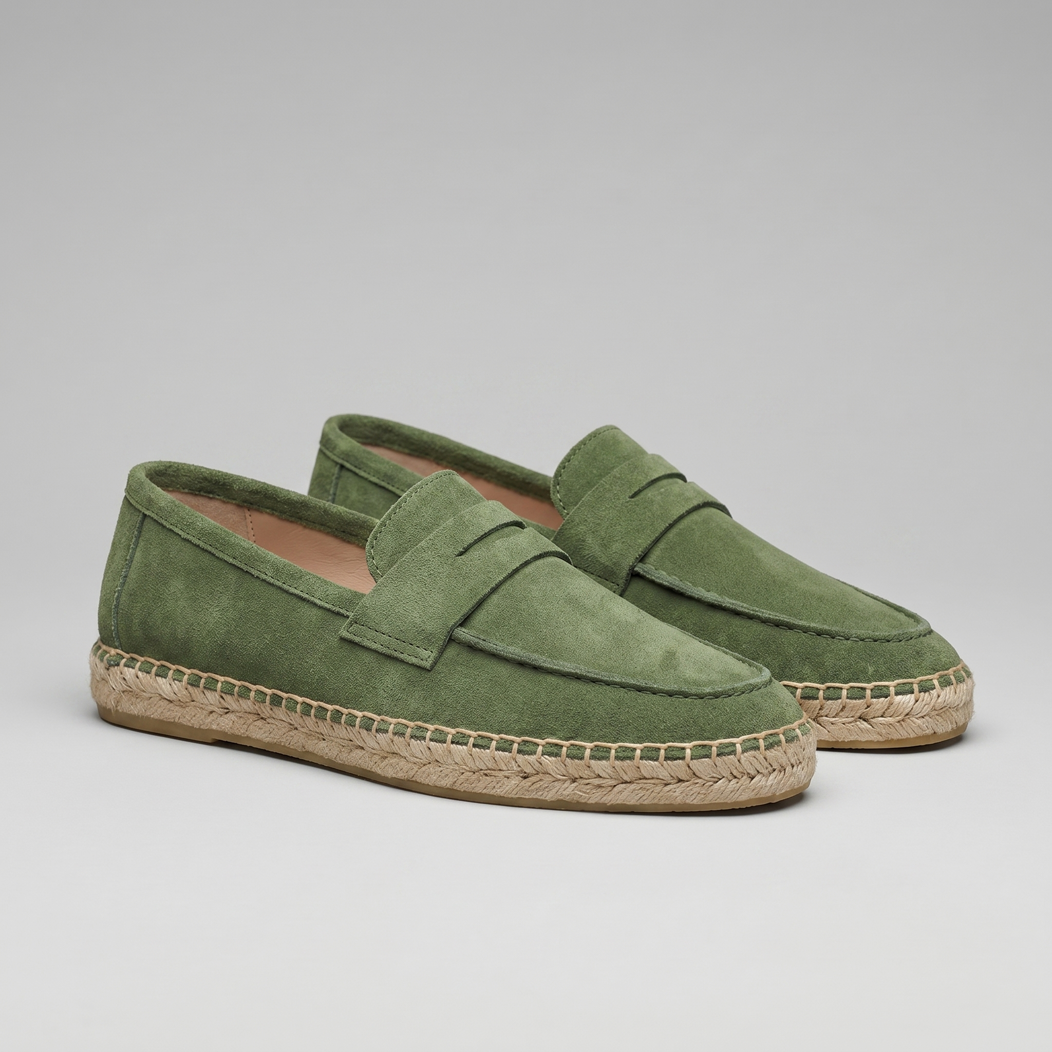 Espadryle Penny Loafers męskie letnie casualowe
