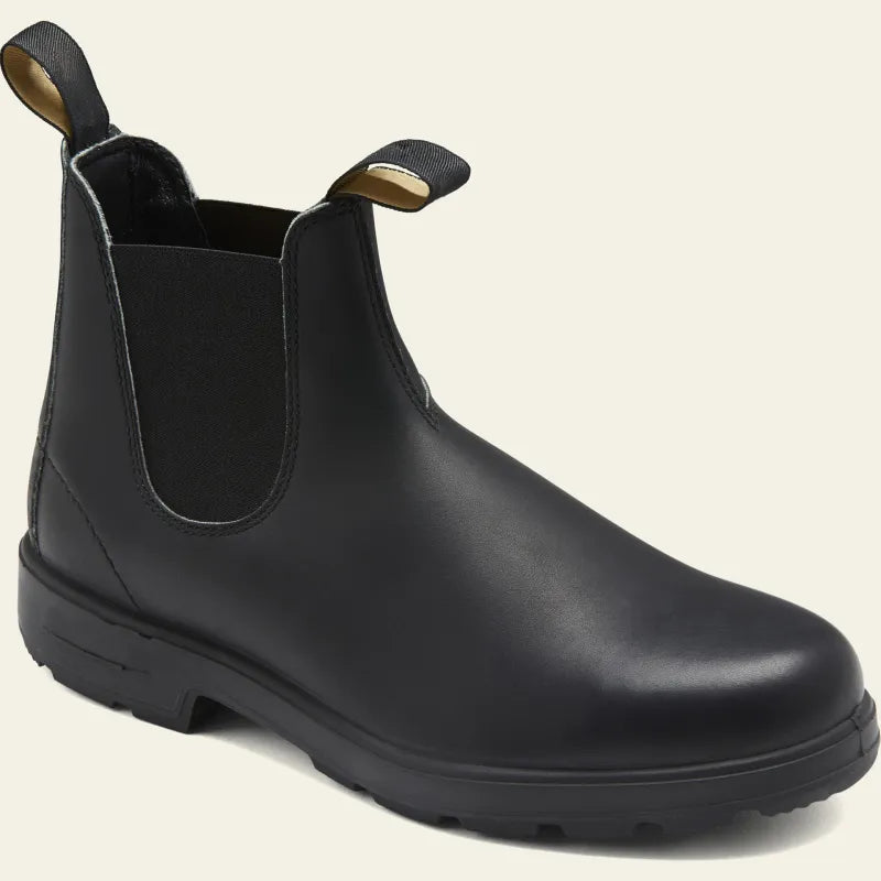 Botines Chelsea para hombre, repelentes al agua y sin cordones, fáciles de poner