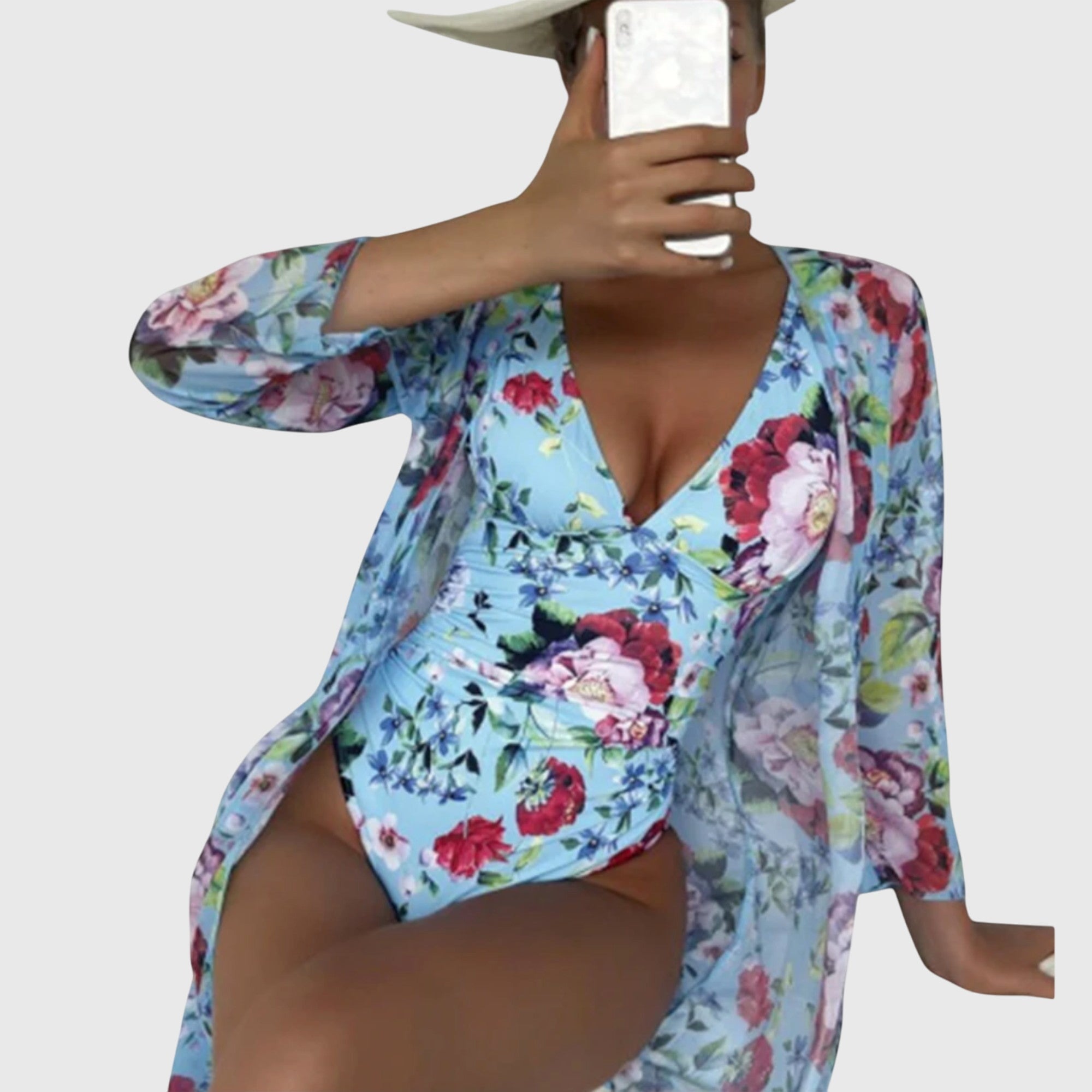 Női bikini szett slim fit gyorsan száradó állítható pántokkal