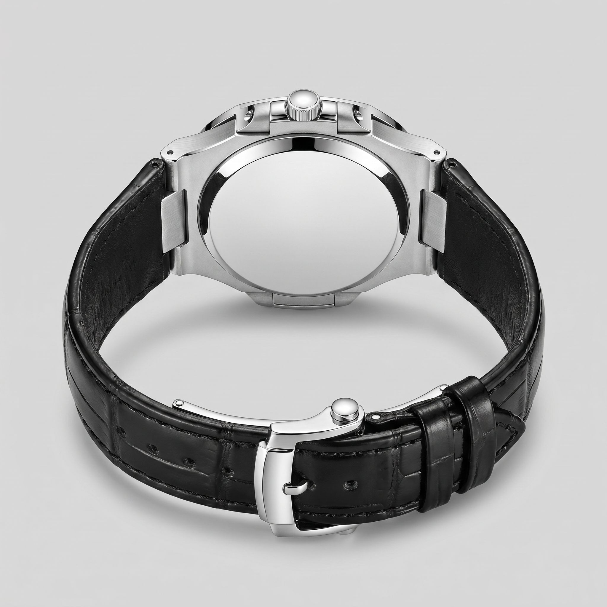 Reloj de hombre con correa de cuero deportivo casual