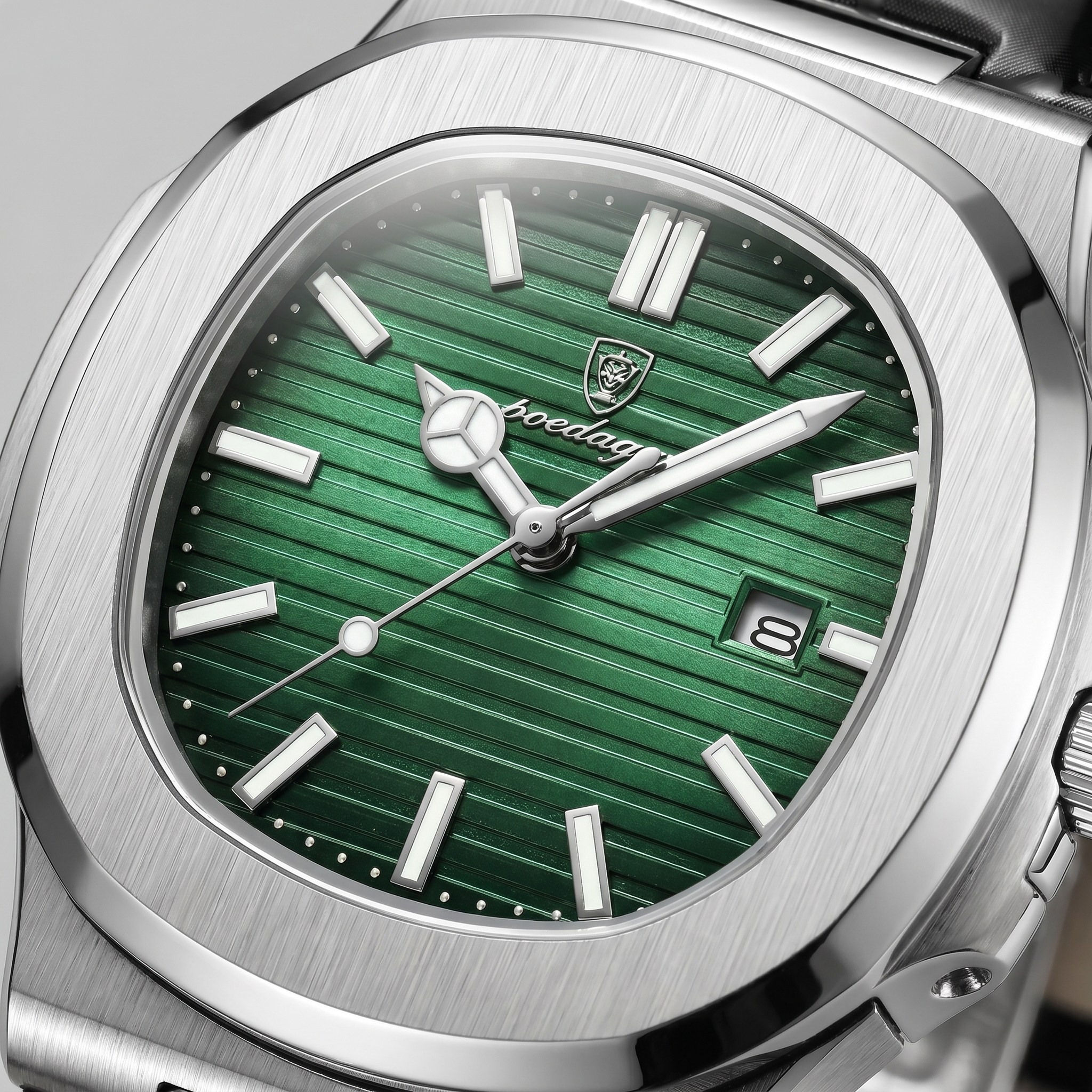 Reloj de hombre con correa de cuero deportivo casual