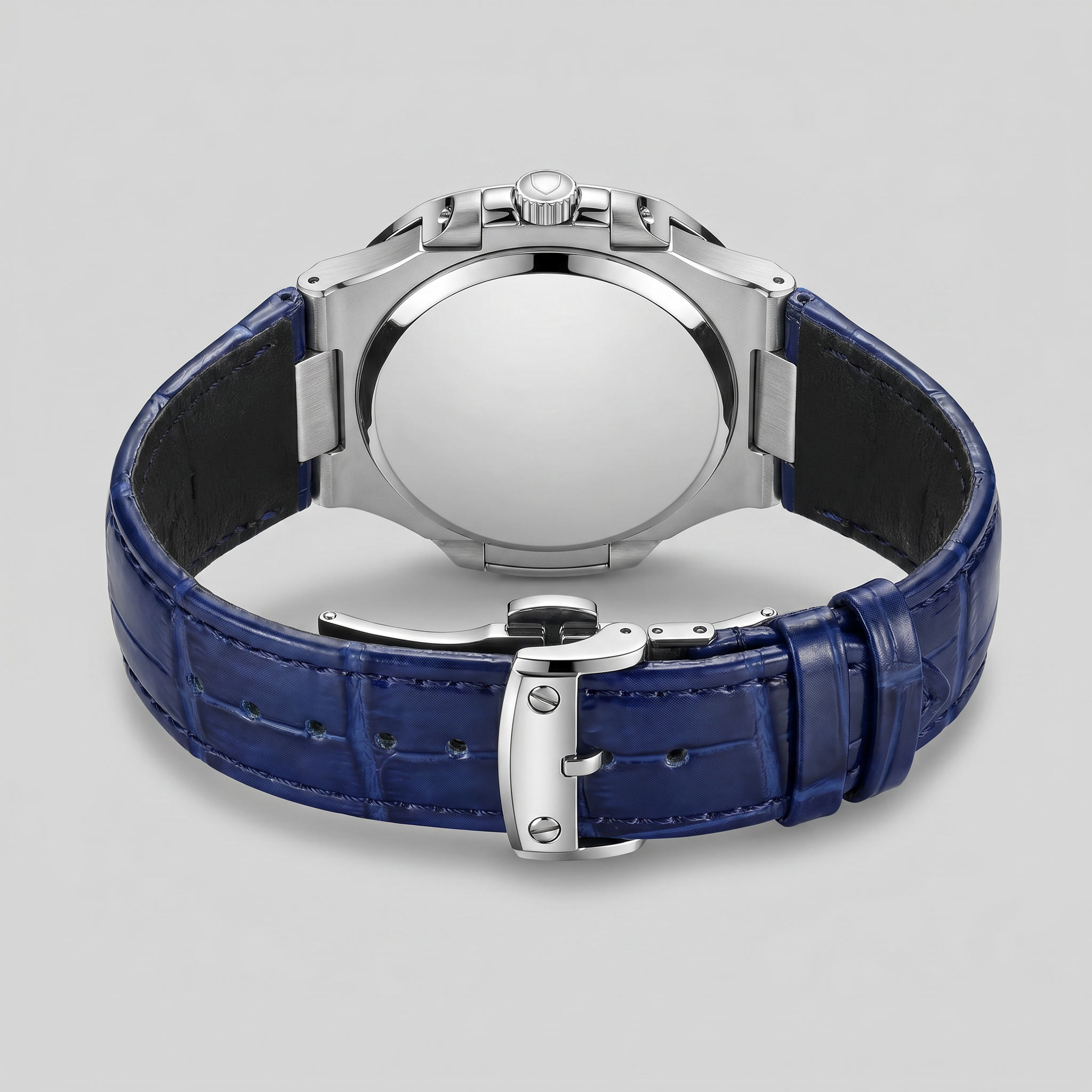 Reloj de hombre con correa de cuero deportivo casual