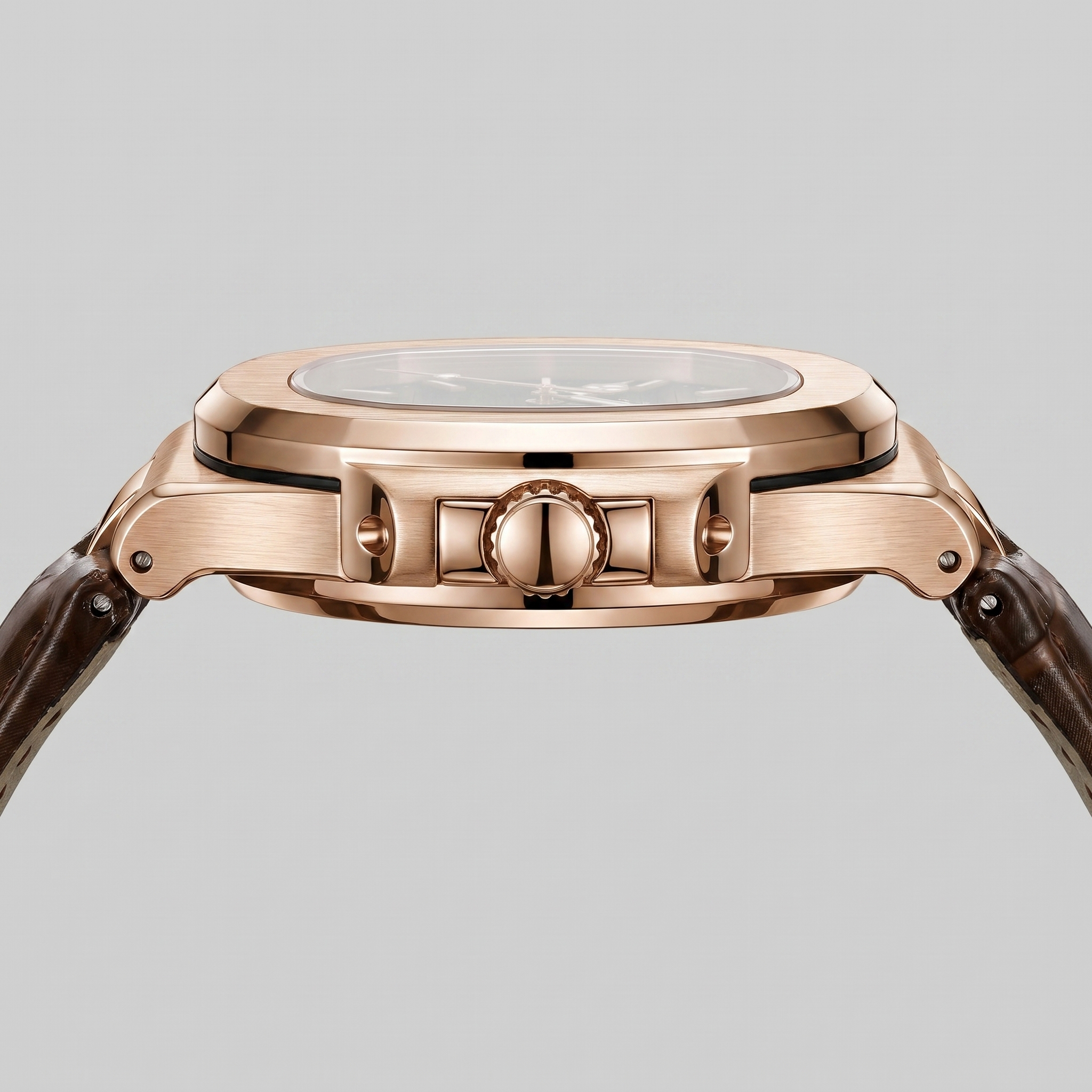 Reloj de hombre con correa de cuero deportivo casual