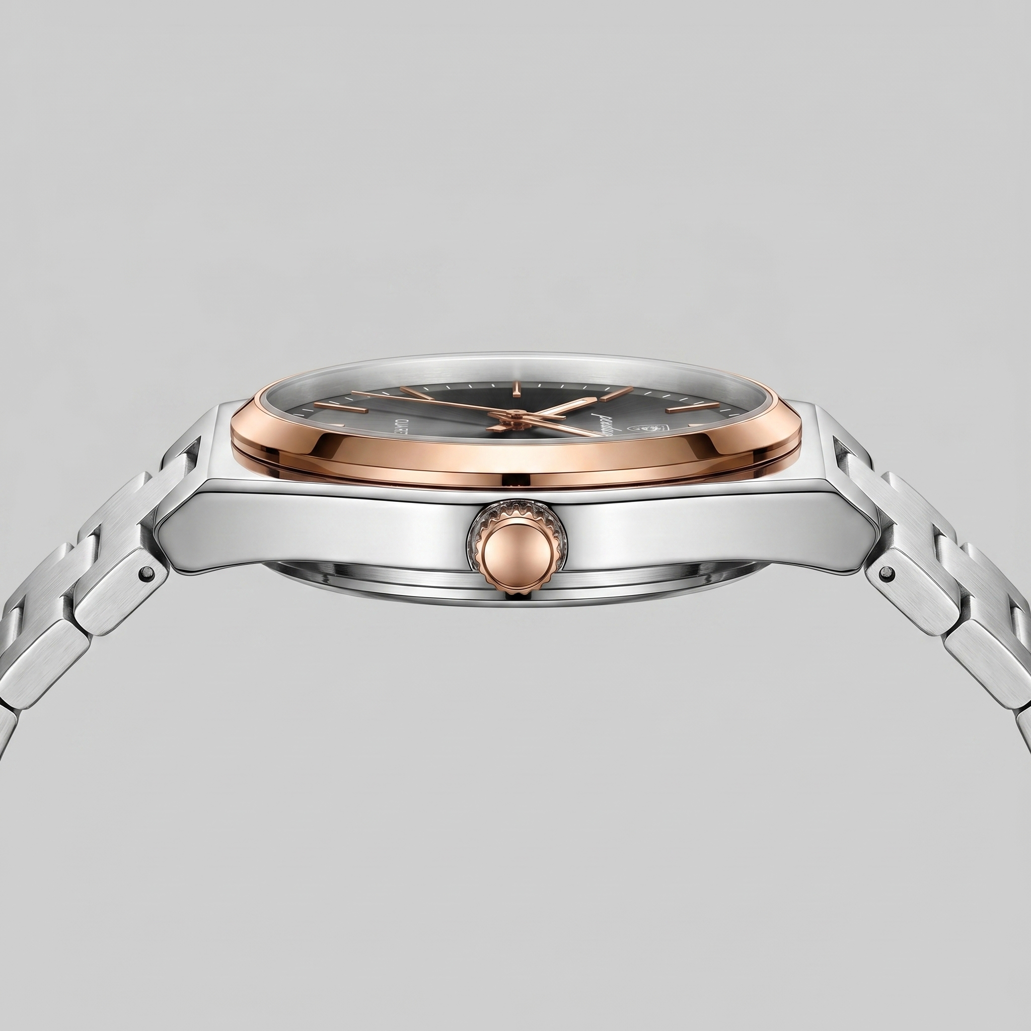 Heren Horloge Stalen Armband Zonnestraal Wijzerplaat