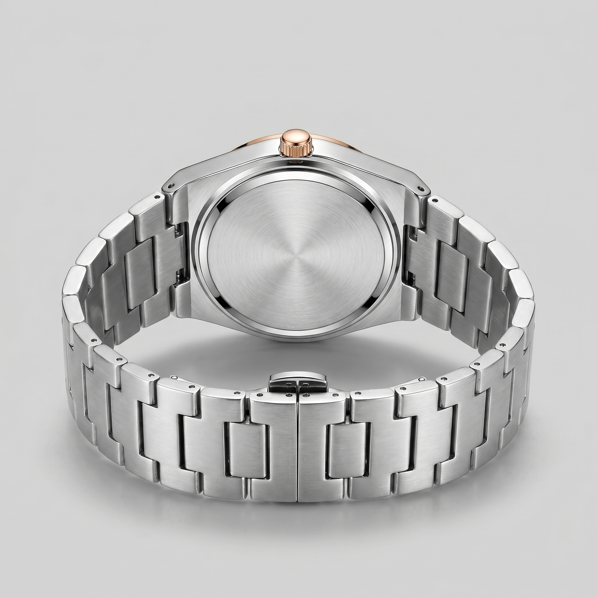 Heren Horloge Stalen Armband Zonnestraal Wijzerplaat