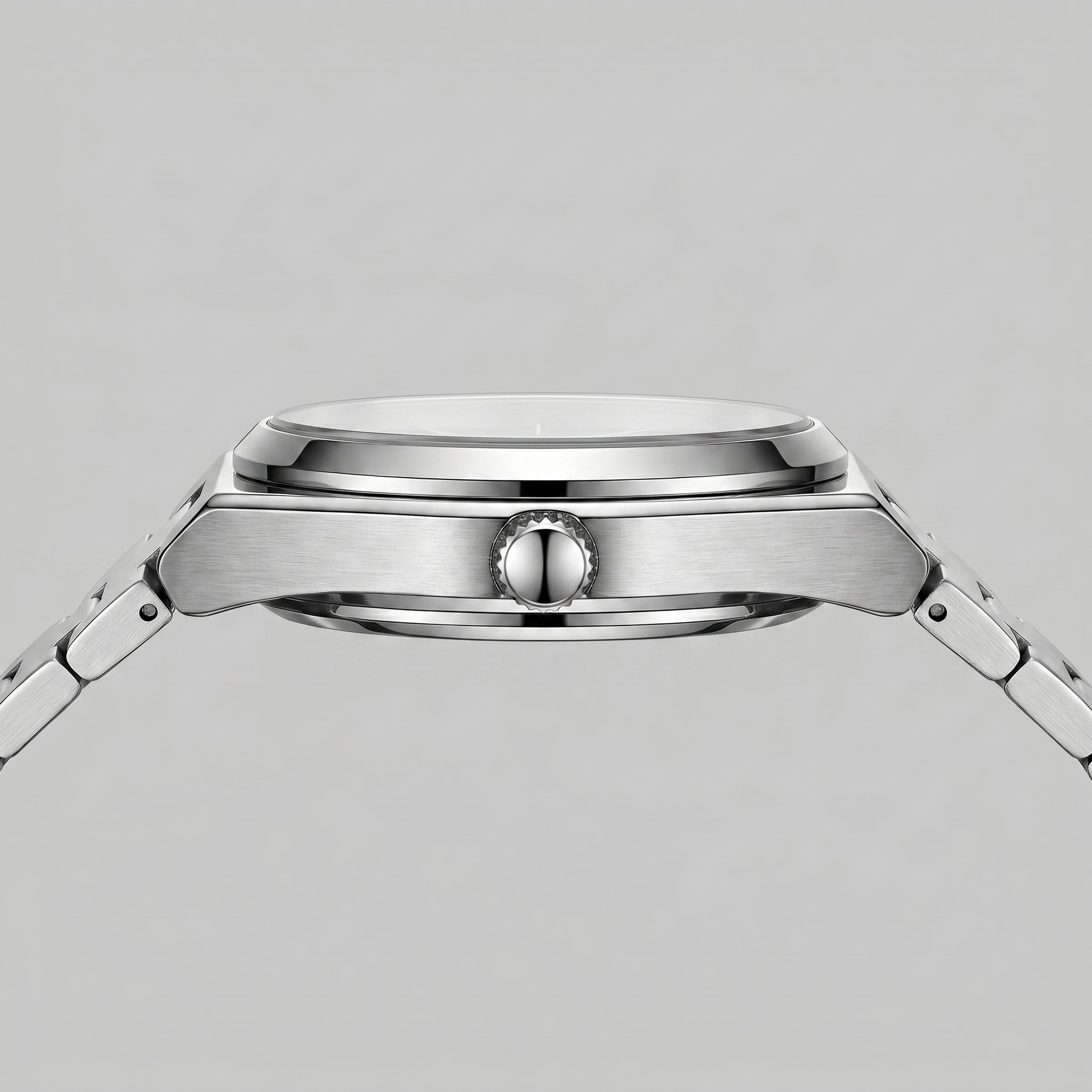 Heren Horloge Stalen Armband Zonnestraal Wijzerplaat