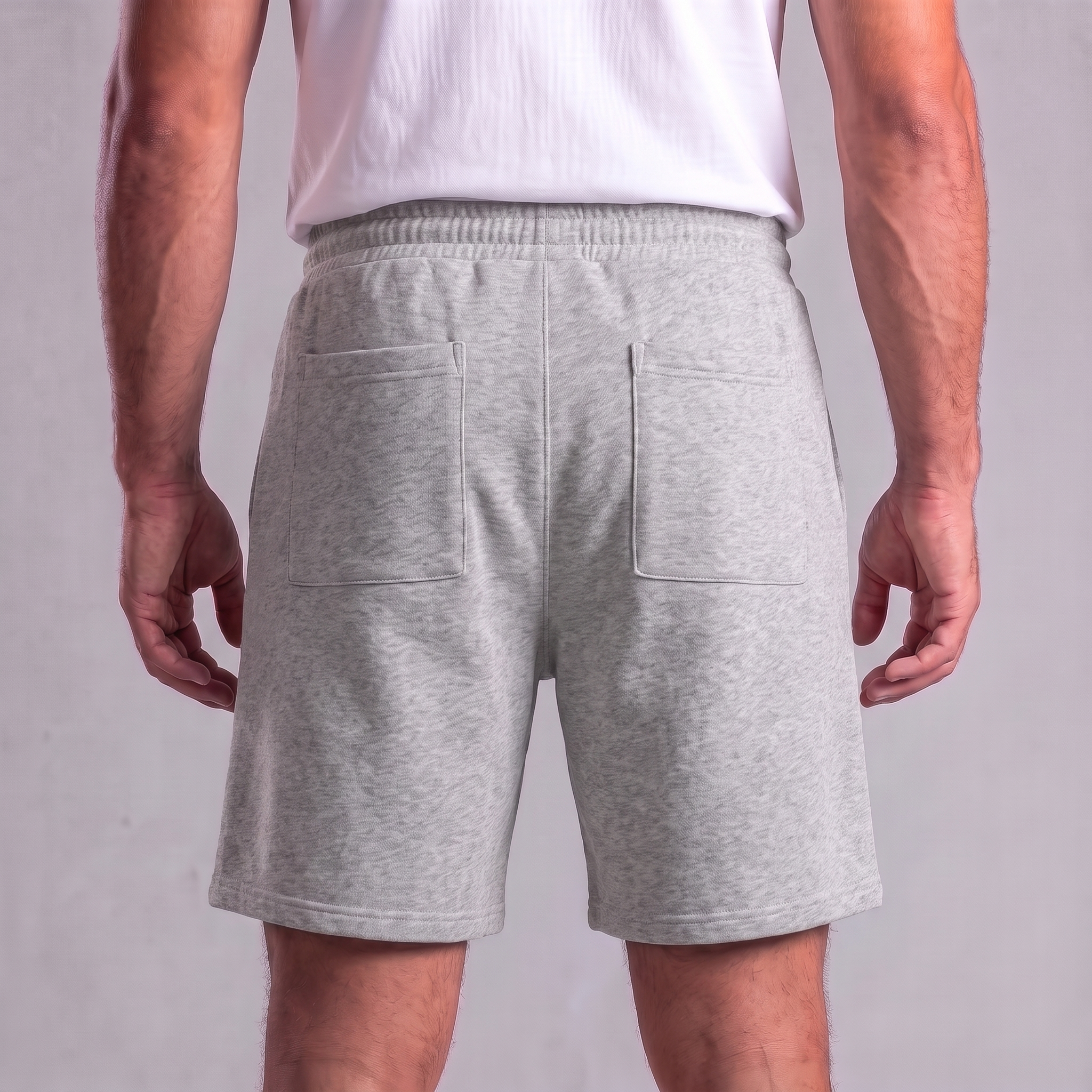 Calções de treino para homem com cordão ajustável