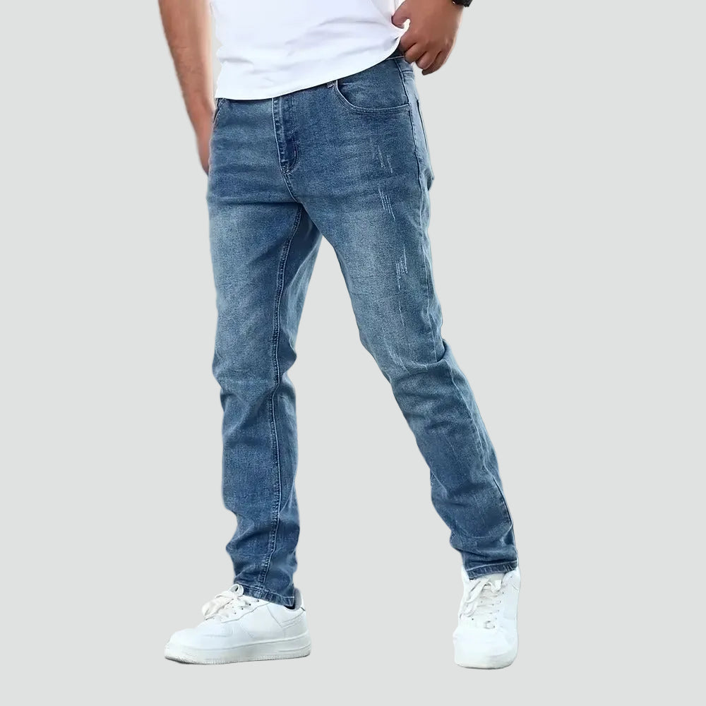 Pánské džíny slim fit z elastického denimu