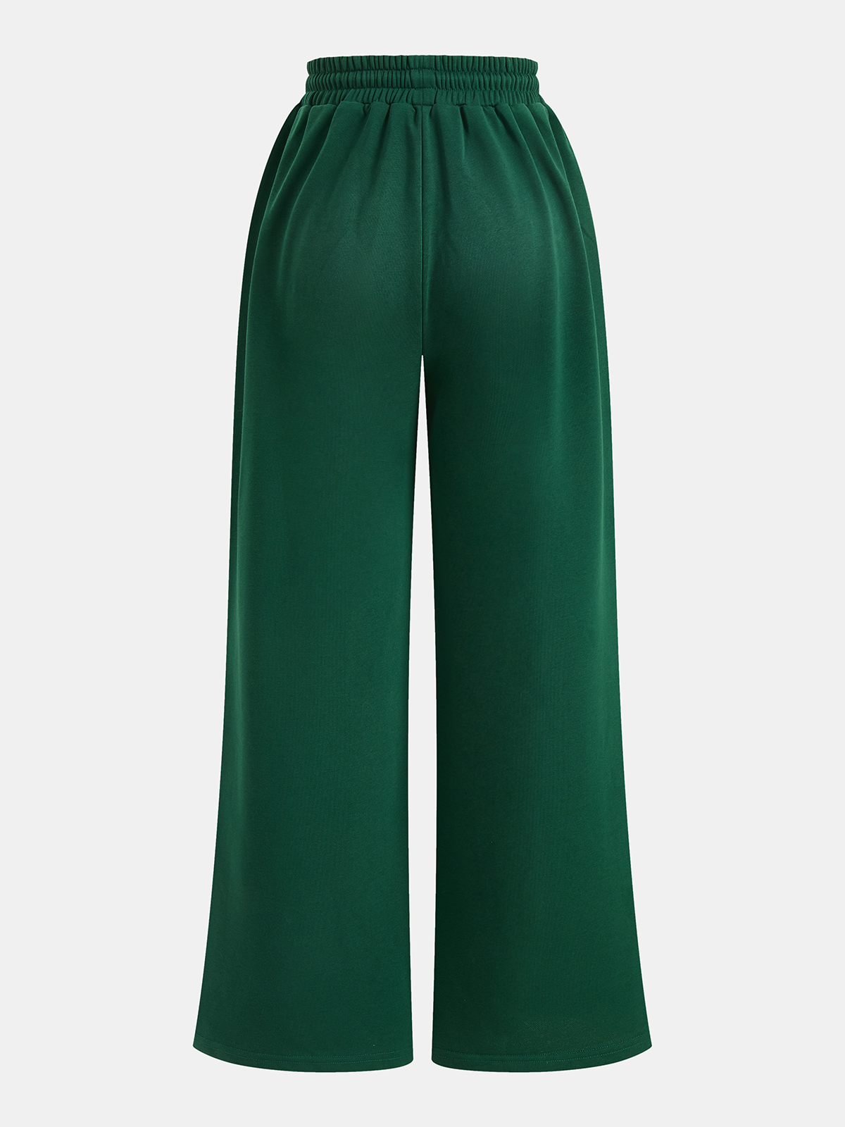 Pantaloni jogging femei picioare largi talie elastică casual