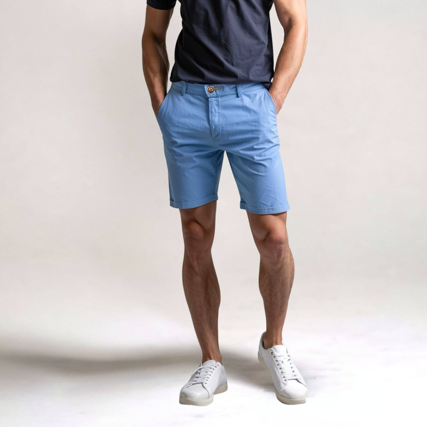 Men's Short Pants Neat Stretch Casual Summer