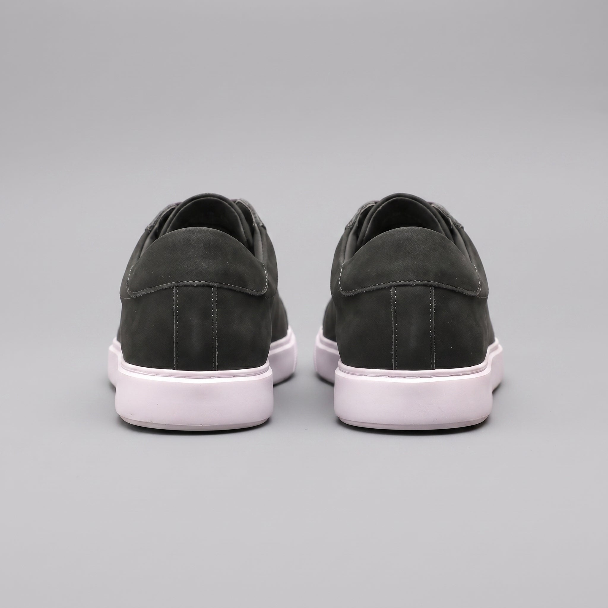 Lage Sneakers Heren Suede Grijs Casual