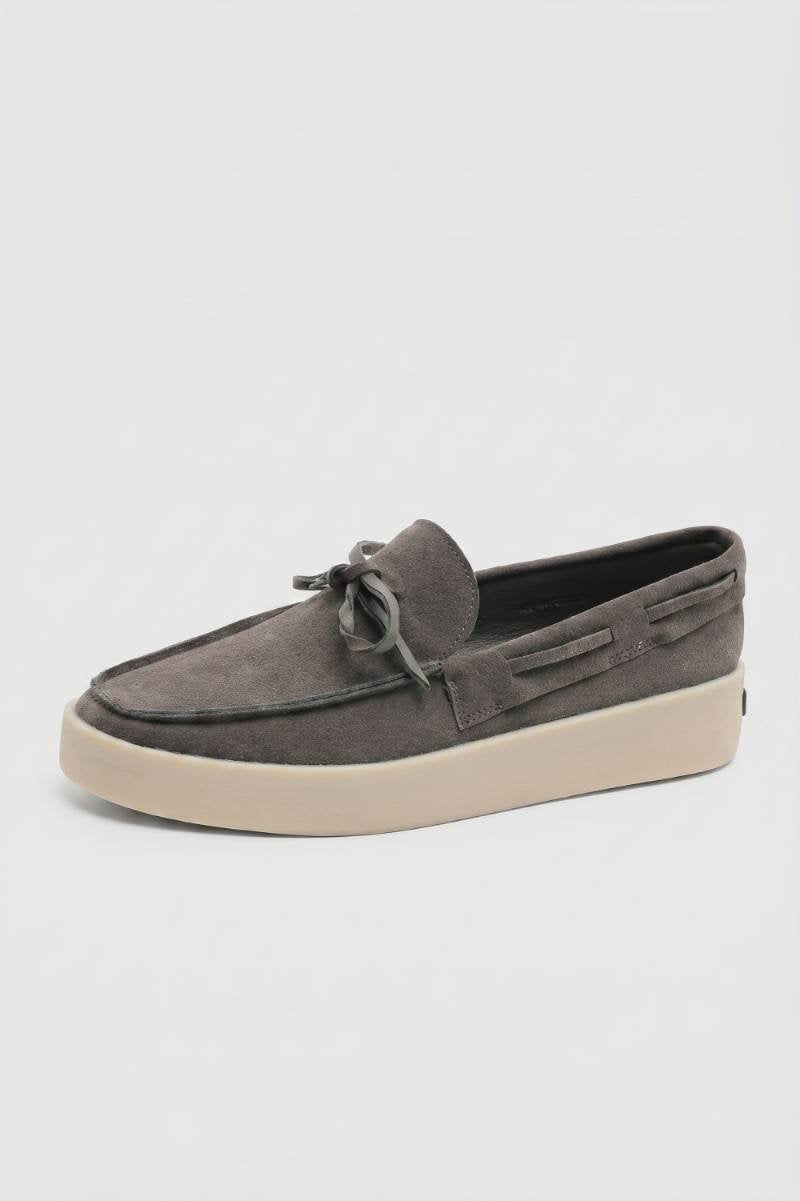 Mocasines para hombre, ajuste regular, con cordones, casual semi formal