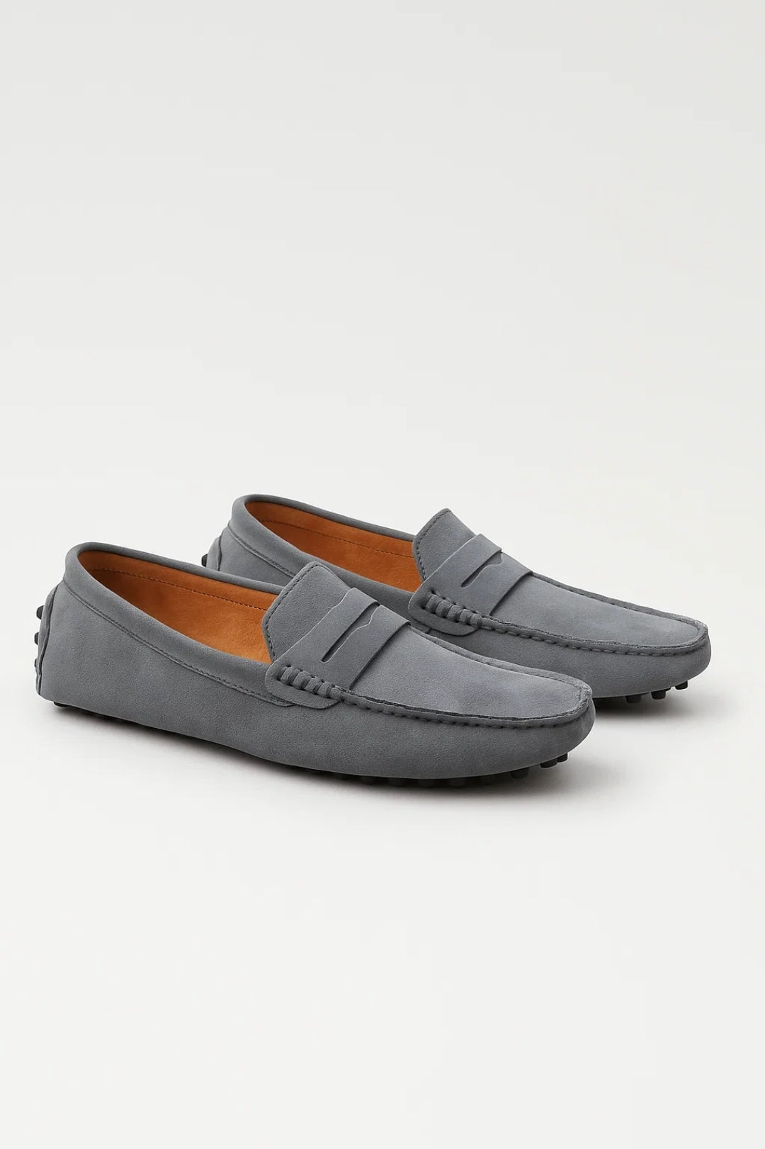 Men's Loafers Smart Casual Moccasin Slip-On with Studded Sole