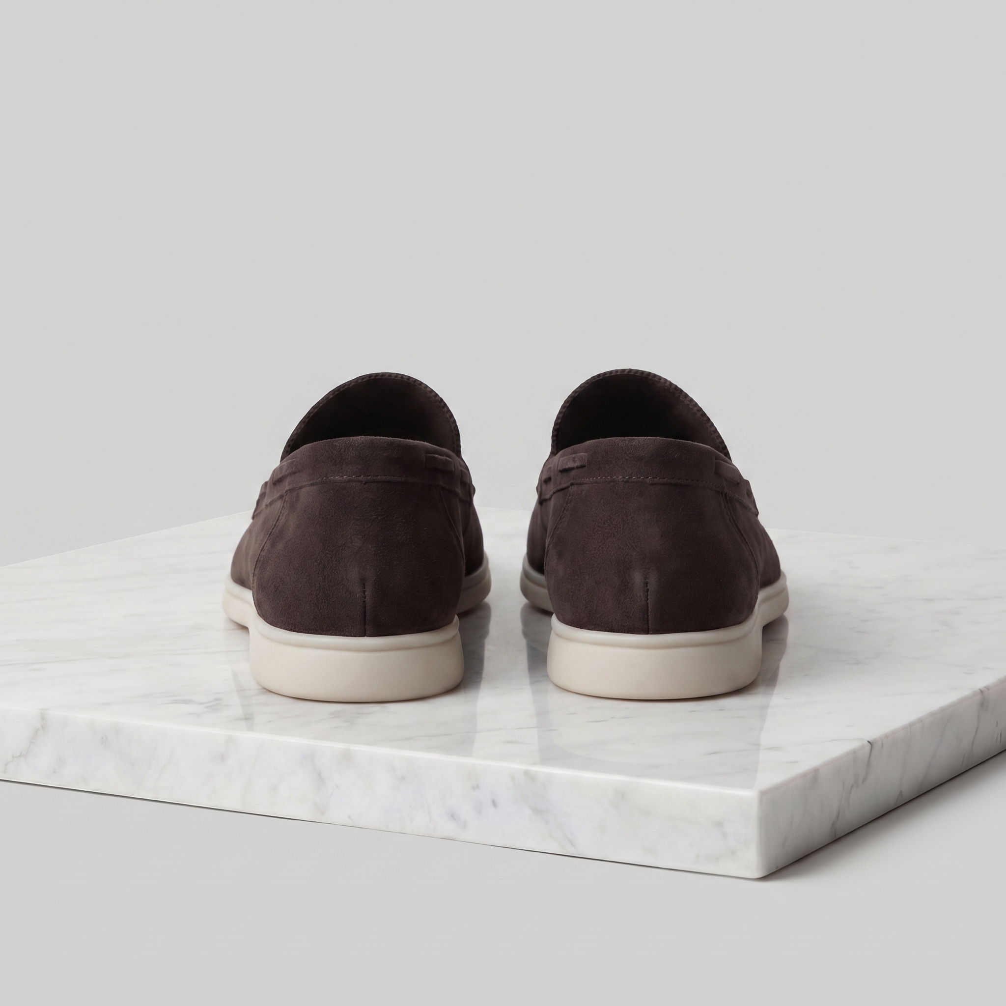 Mocassins Homem Camurça Clássicos Casual Formal