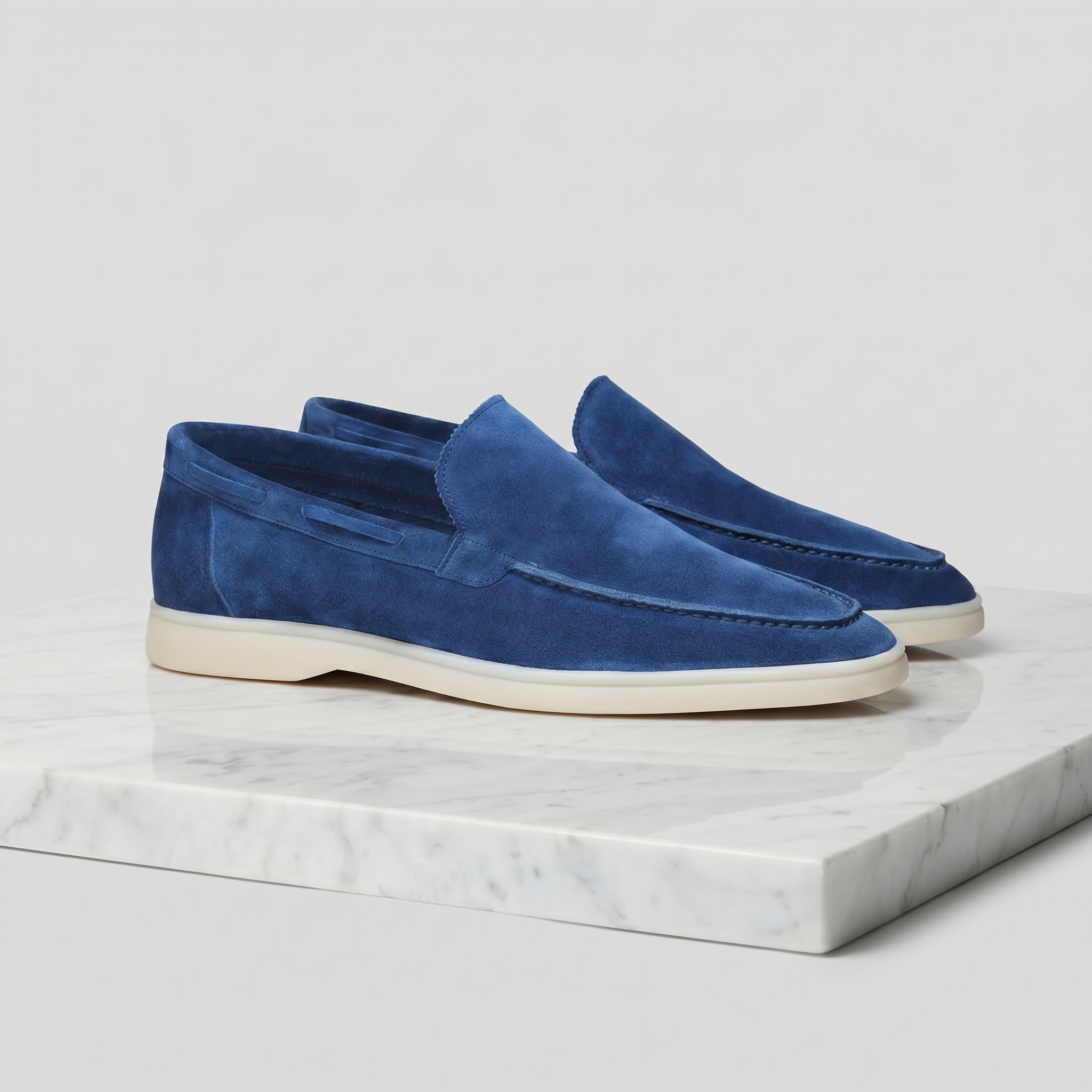Mocassins Homem Camurça Clássicos Casual Formal