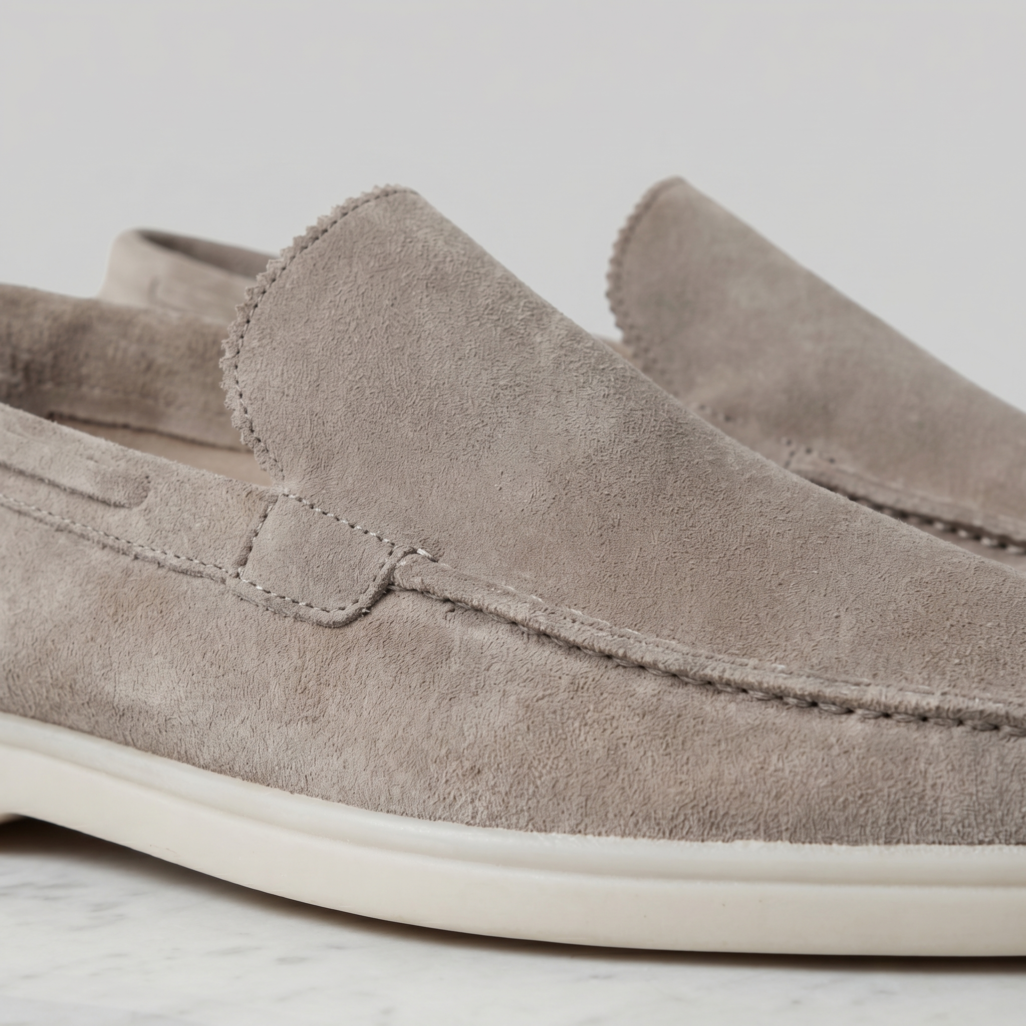 Mocassins Homem Camurça Clássicos Casual Formal