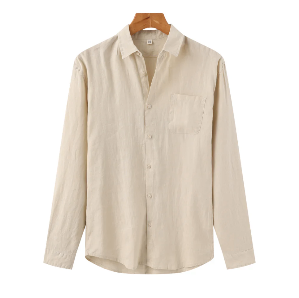 Men's Long Sleeve Shirt Comfort Casual