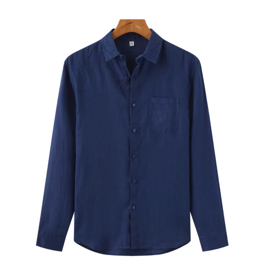 Men's Long Sleeve Shirt Comfort Casual