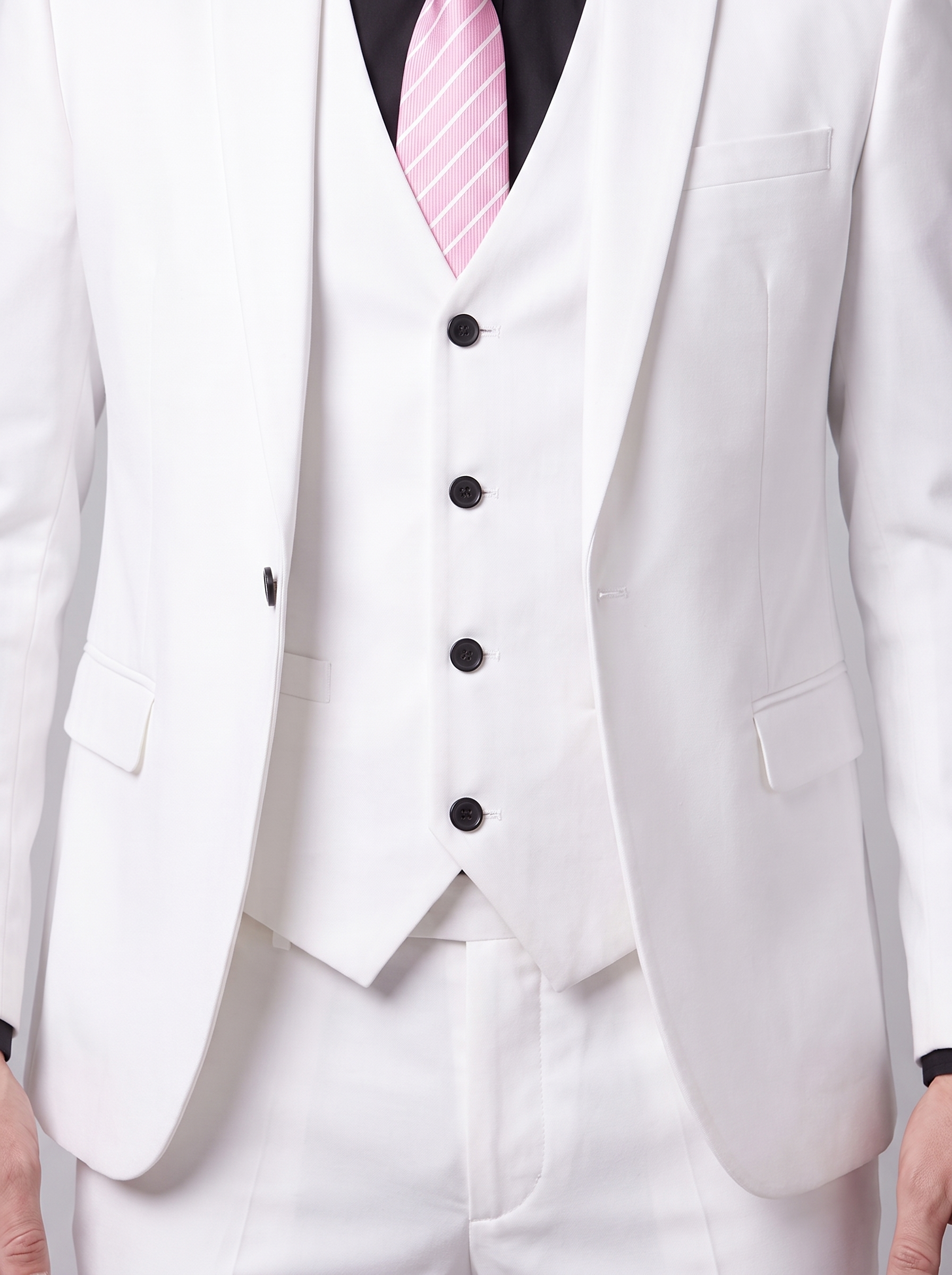 Pak Heren Slim Fit Formális Kétrészes Öltöny