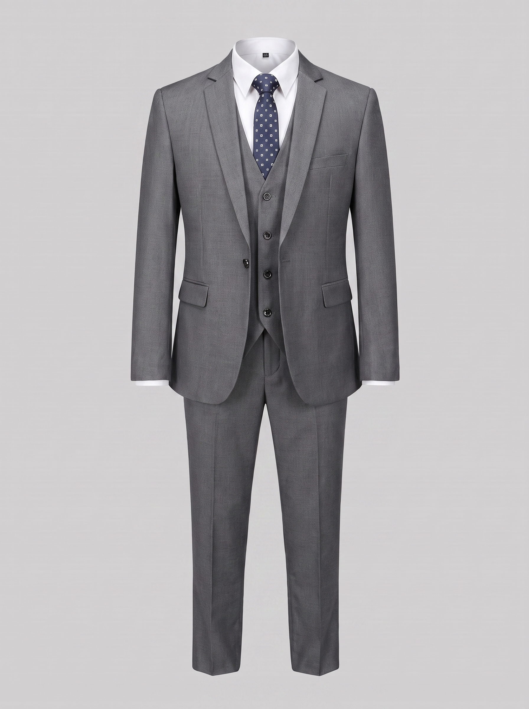 Pak Heren Slim Fit Formális Kétrészes Öltöny