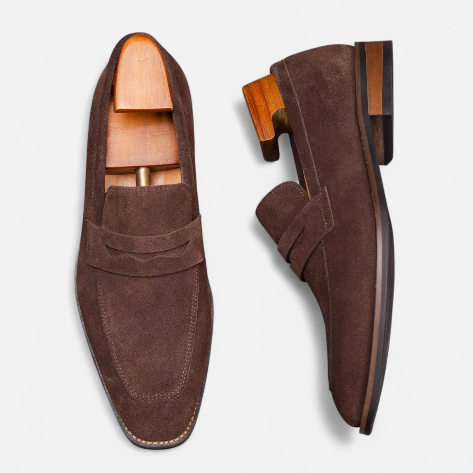 Penny loafers til mænd slip-on klassisk casual