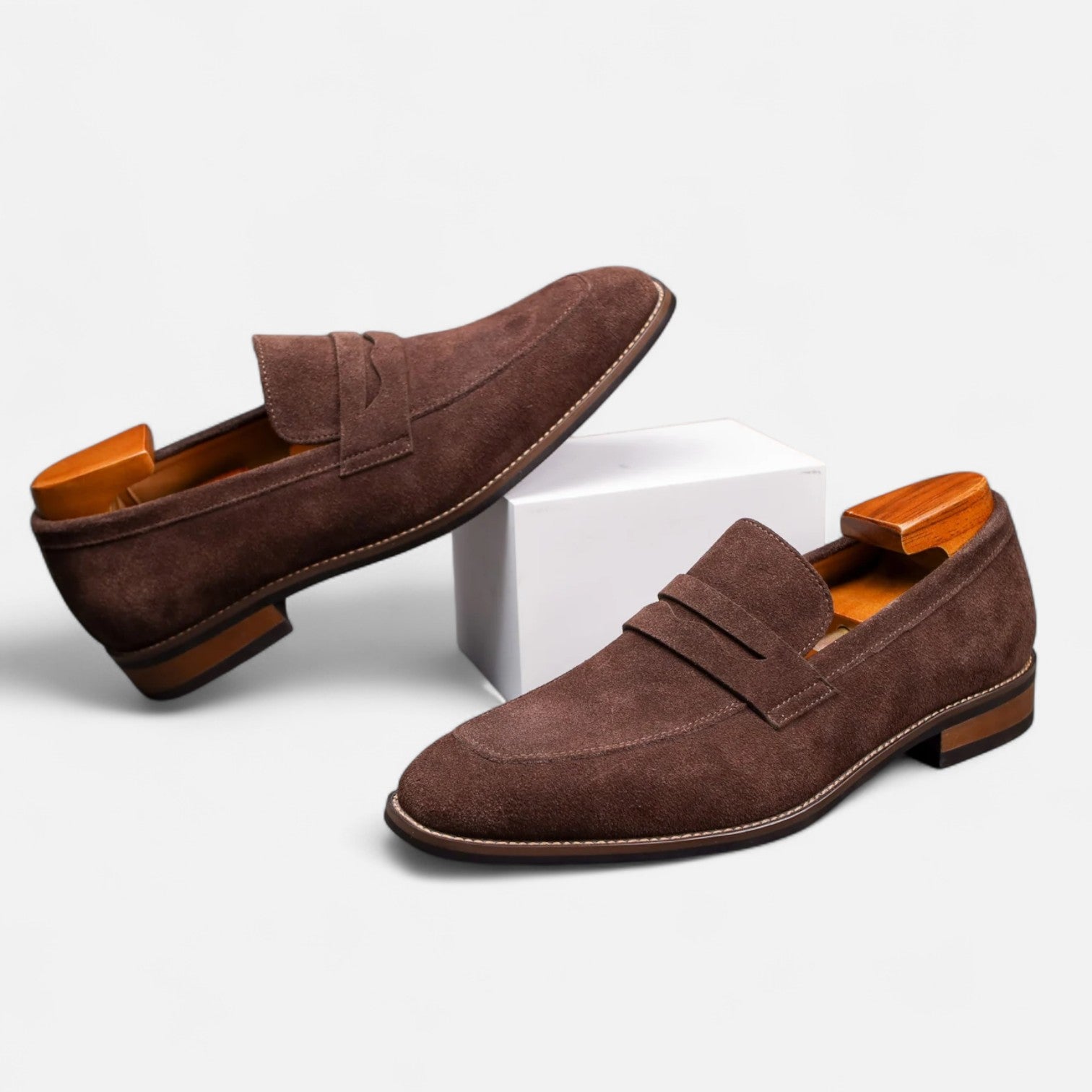 Penny loafers til mænd slip-on klassisk casual