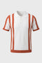 Gestreept Wit Oranje