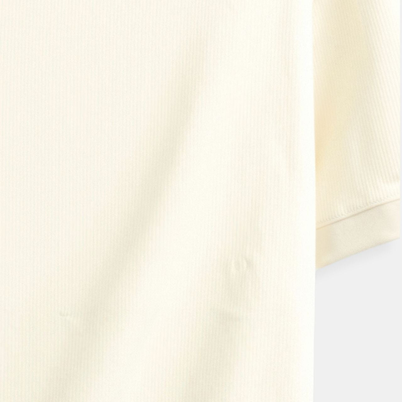 Férfi póló V-nyakú, strukturált, laza, elegáns