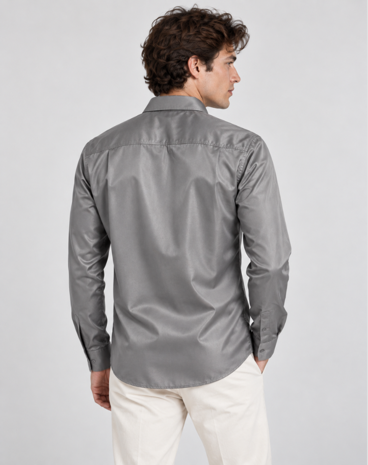 Camisa de hombre con elasticidad y antiarrugas