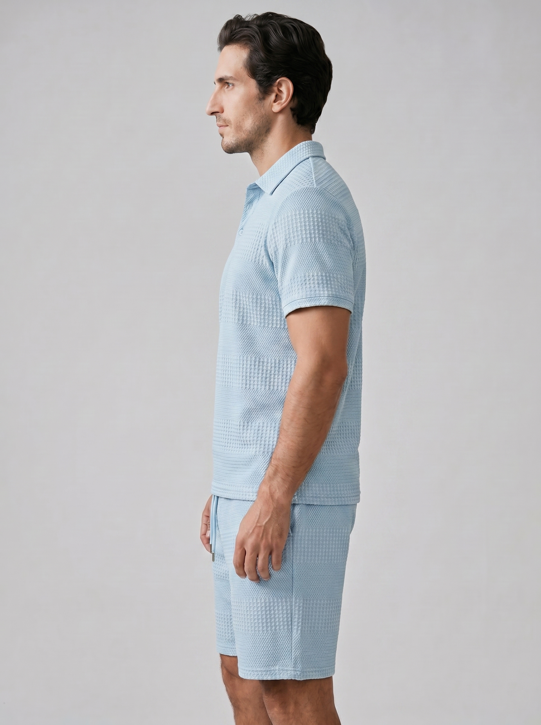 Poloshirt og Shorts Sæt Herre Casual Sommer