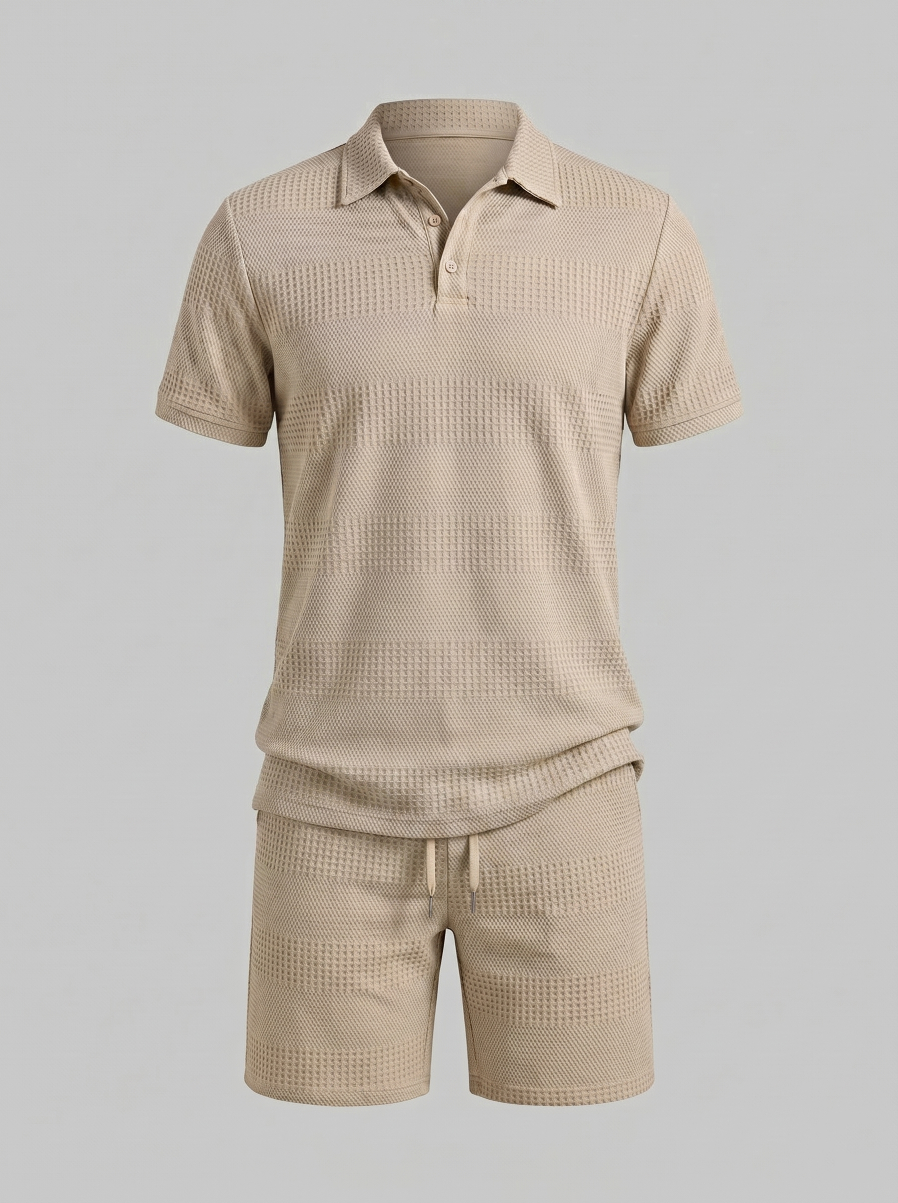 Poloshirt og Shorts Sæt Herre Casual Sommer