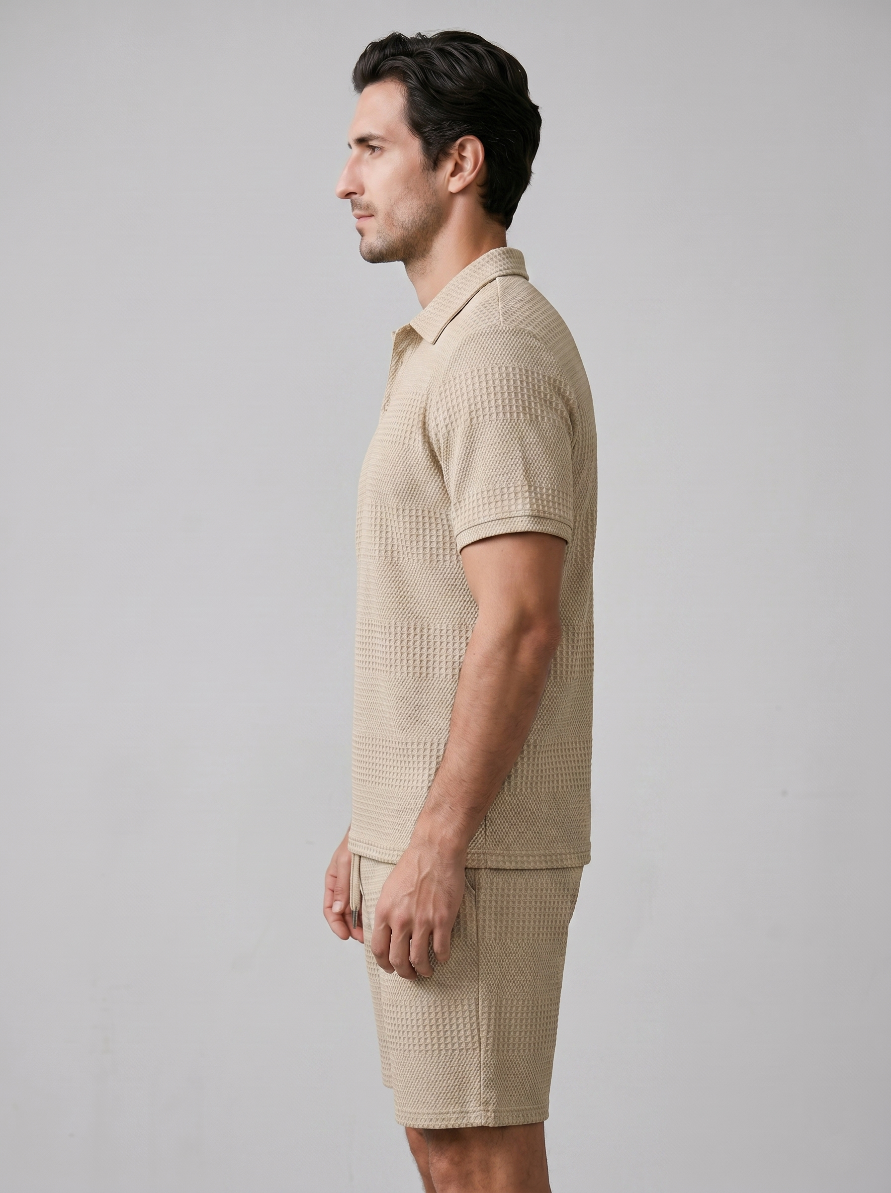 Poloshirt og Shorts Sæt Herre Casual Sommer