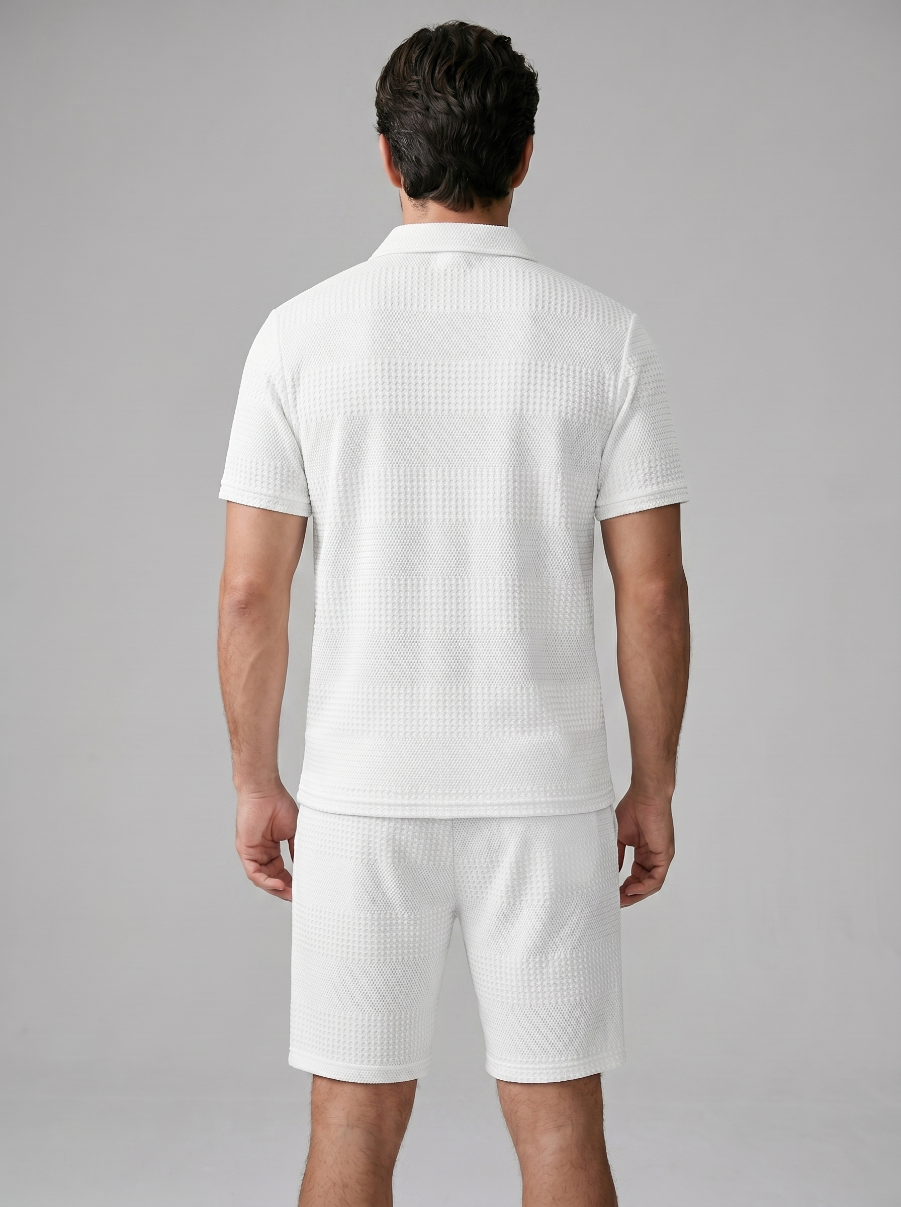 Poloshirt og Shorts Sæt Herre Casual Sommer