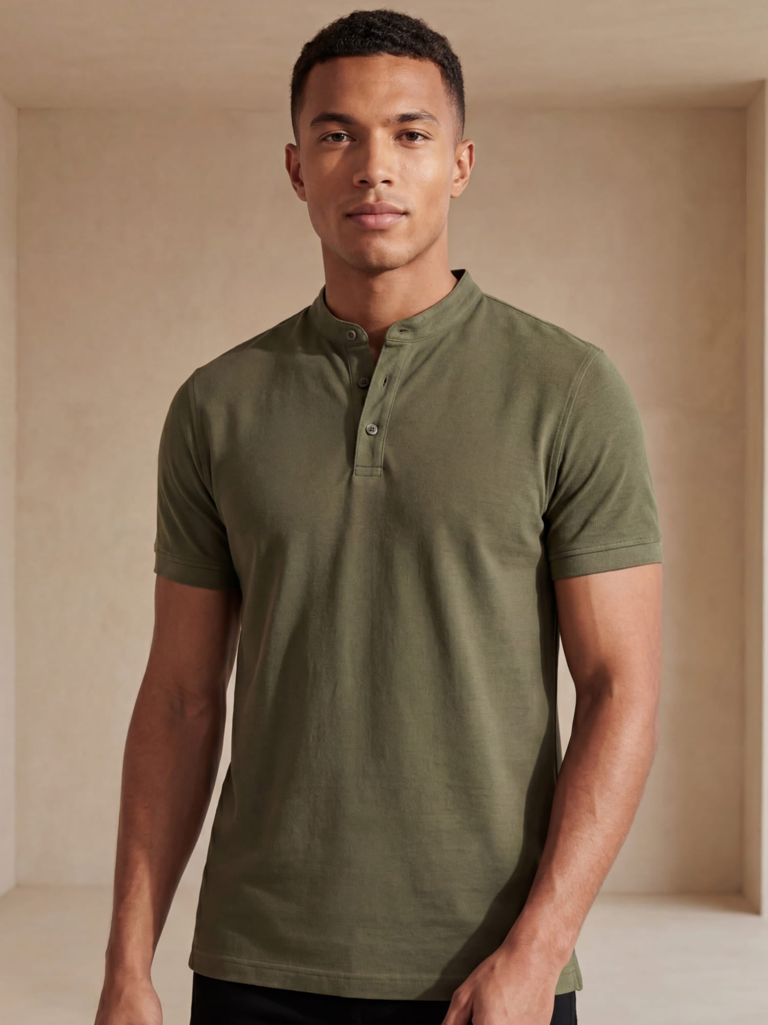 Polo para hombre, casual