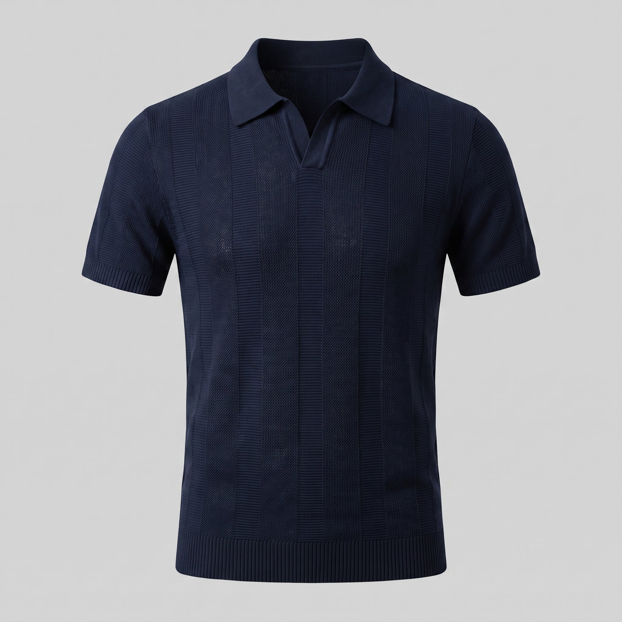 Polo uomo maglia aperta casual estiva