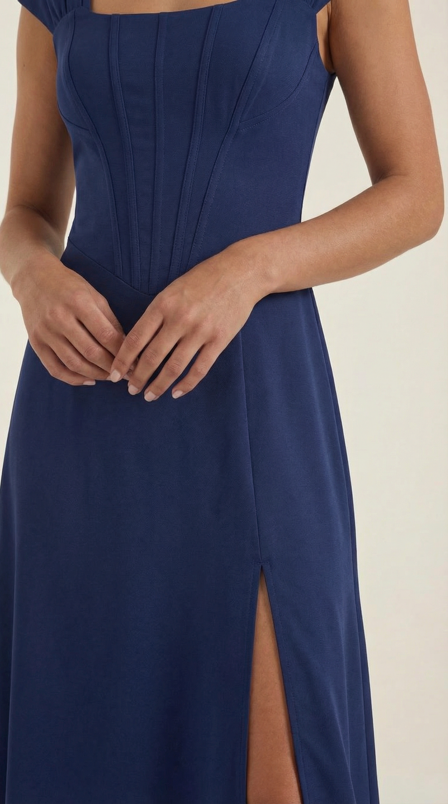 Vestido midi para mujer línea A vintage con estampado floral estilo bustier tirantes finos