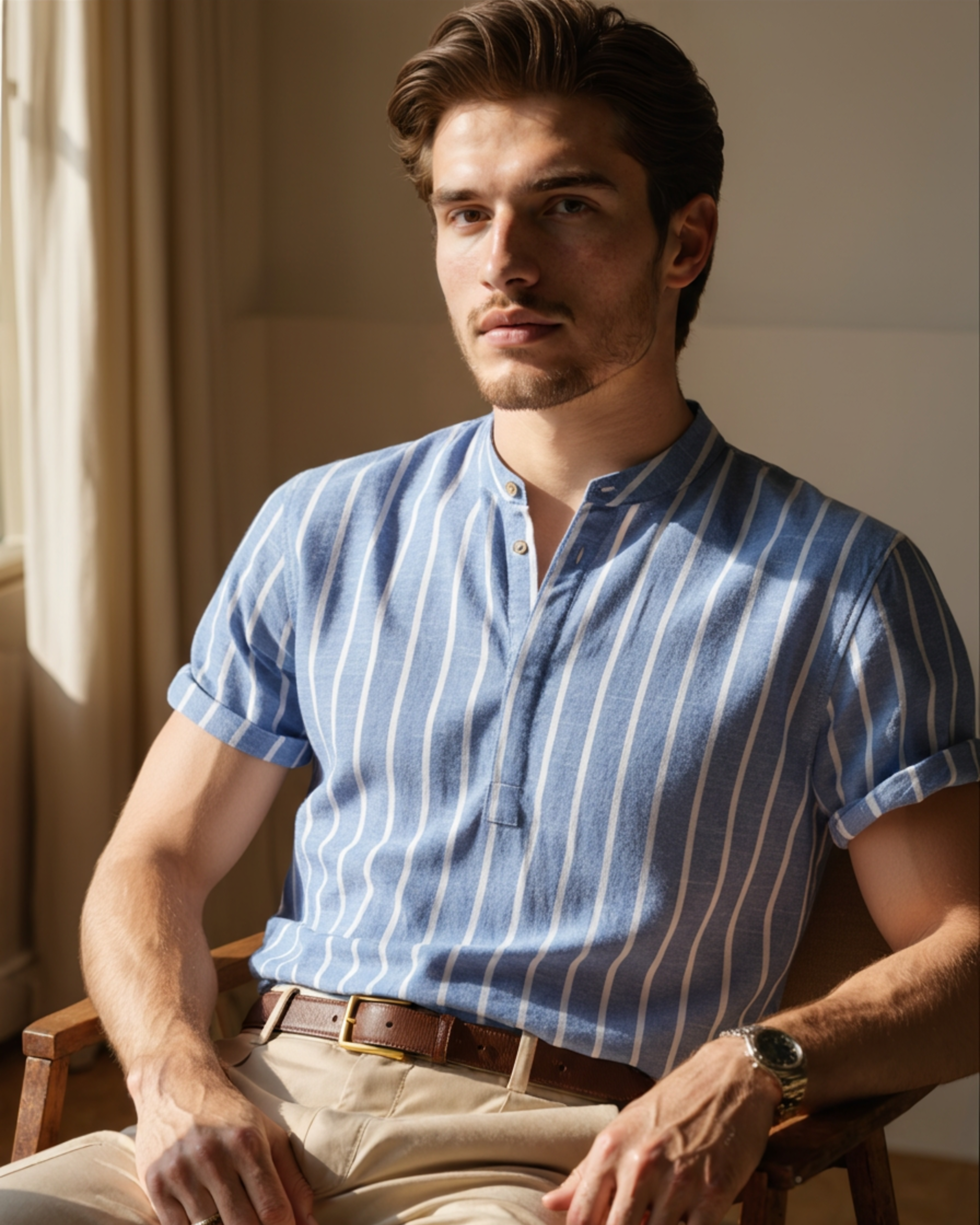 Sailor polo shirts herre korte ærmer afslappet
