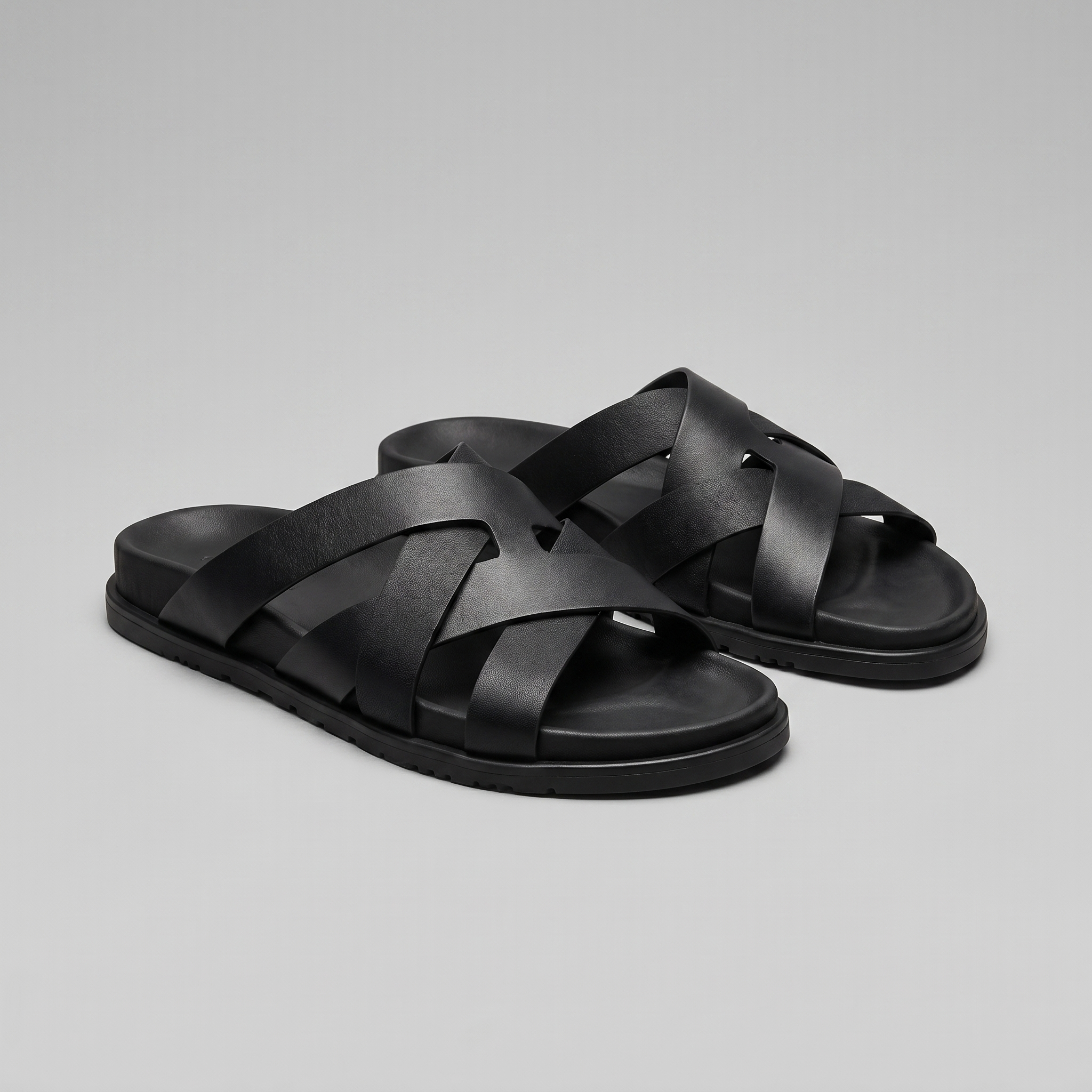 Herren-Sandalen mit Kreuzriemen, lässig für den Sommer