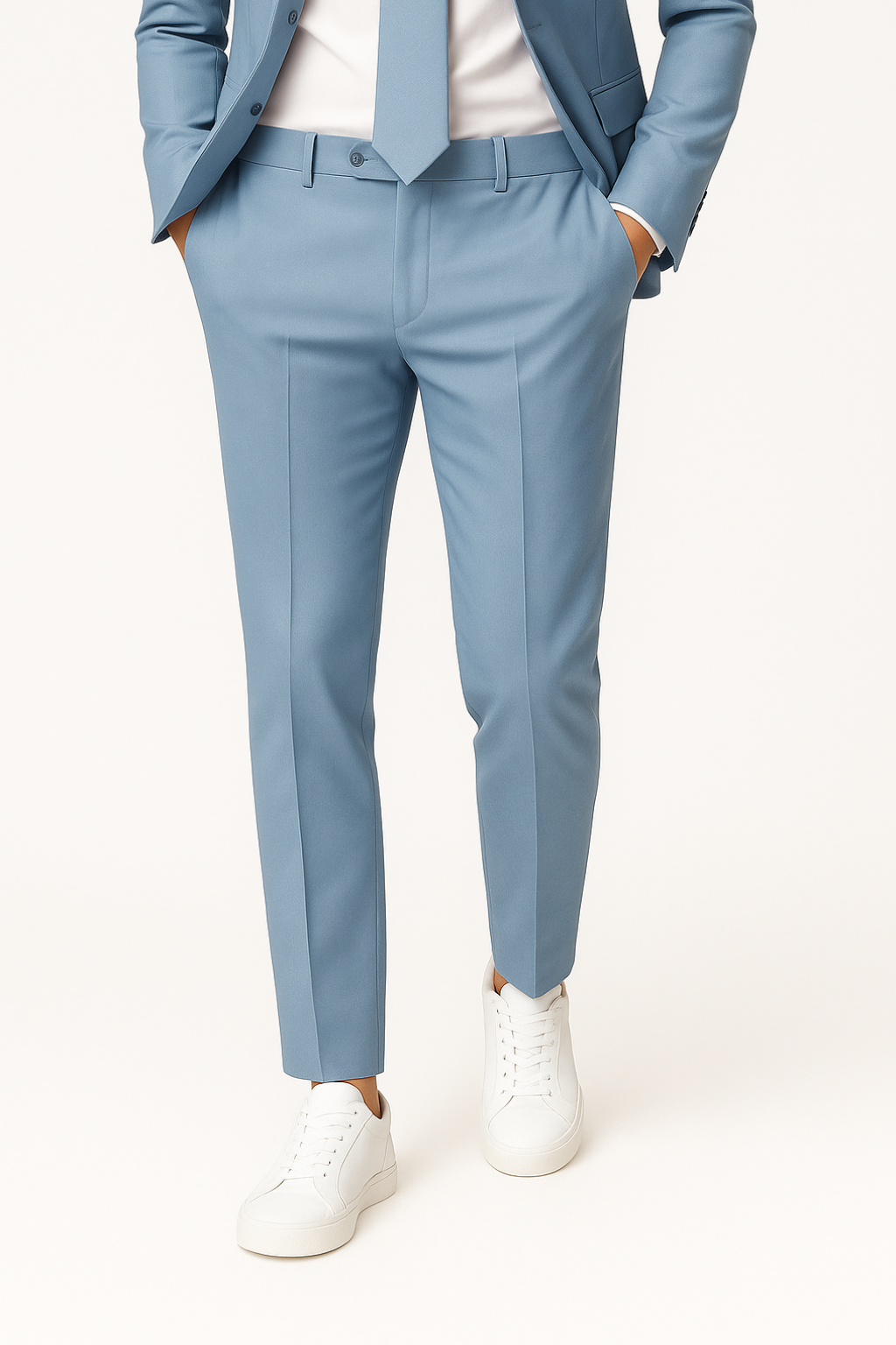 Conjunto Blazer e Calças Corte Slim Homem Verão