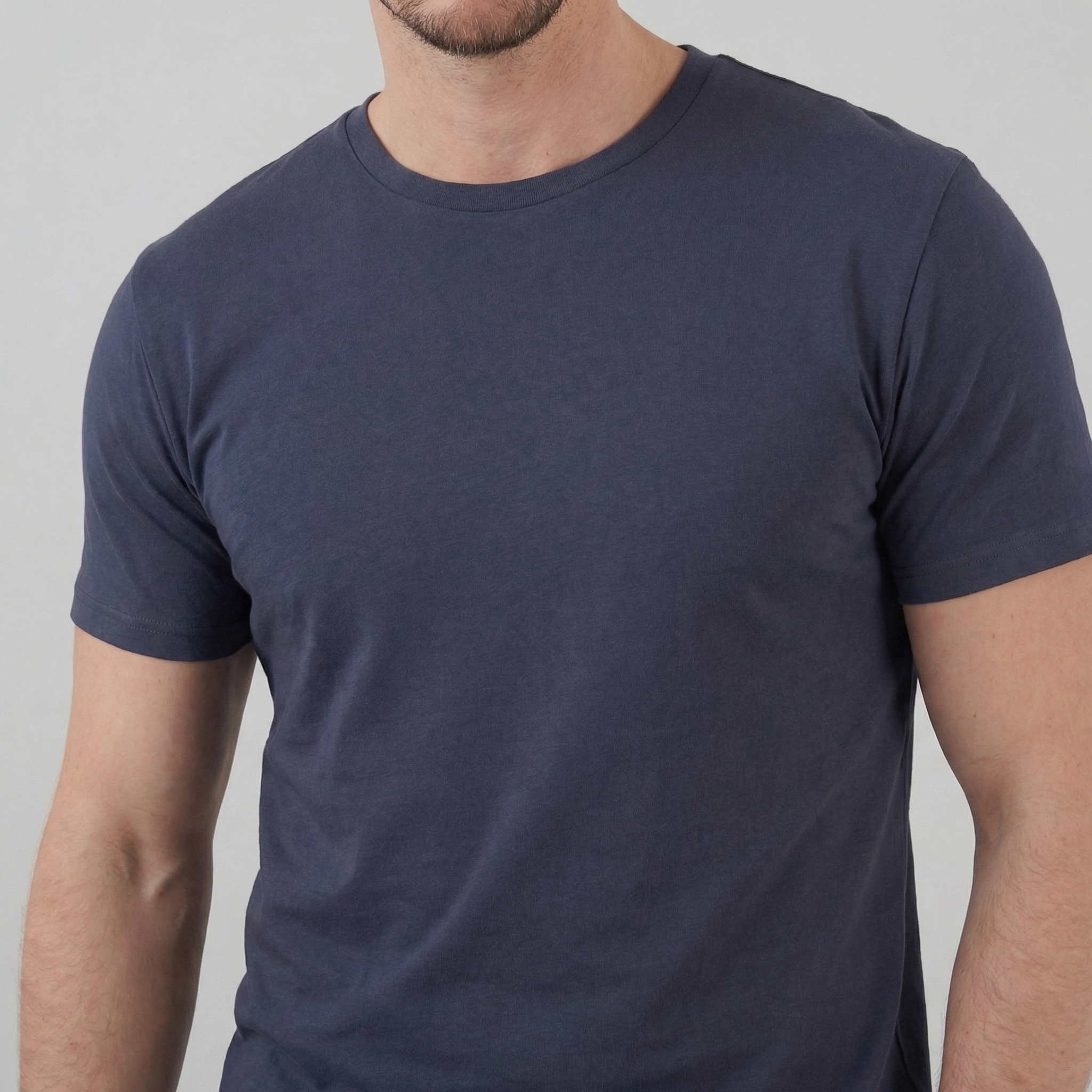 T-Shirt Slim Fit Homem Casual